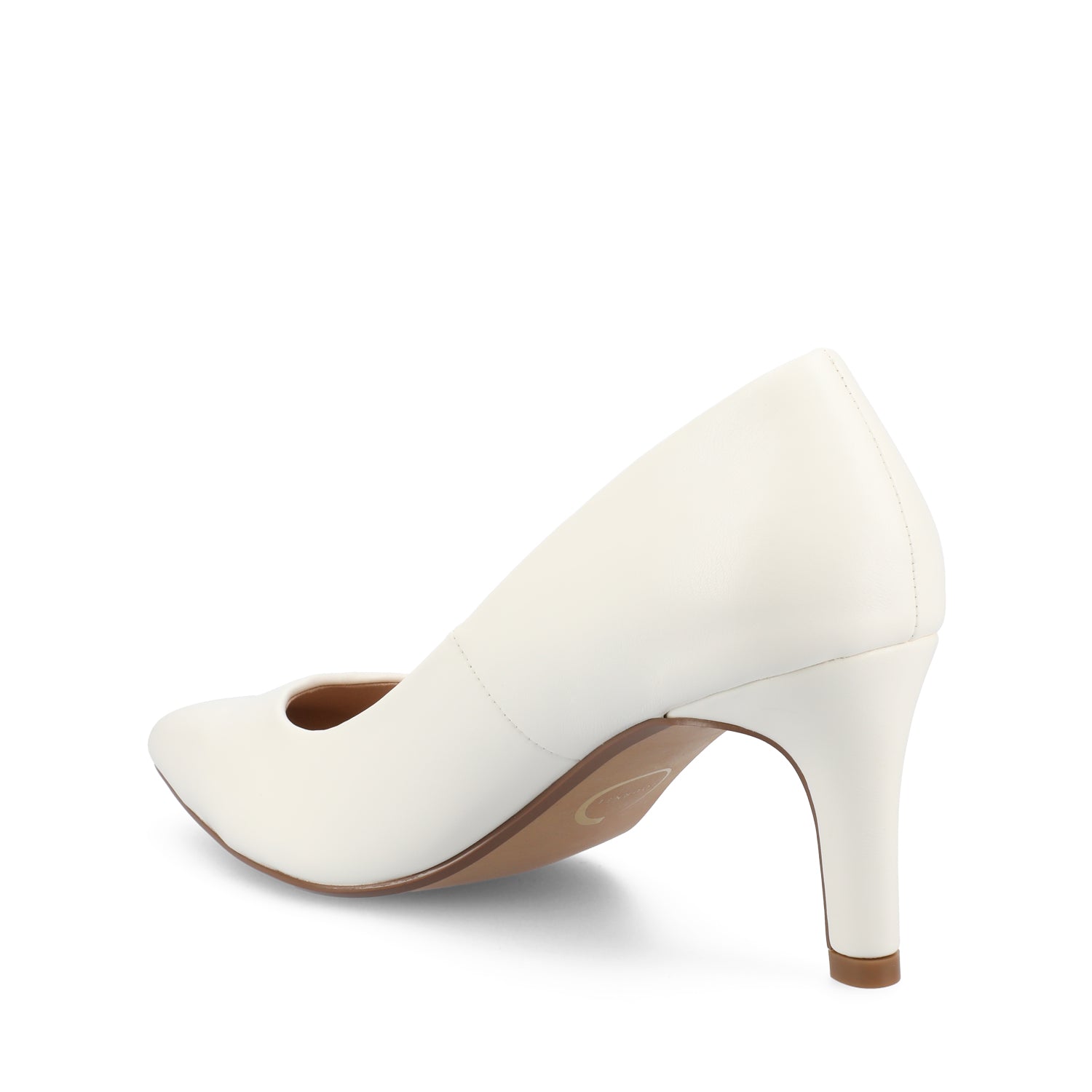 SCYLEE LEATHER STILETTO HEELS IN VEGAN LEATHER IN WIDE