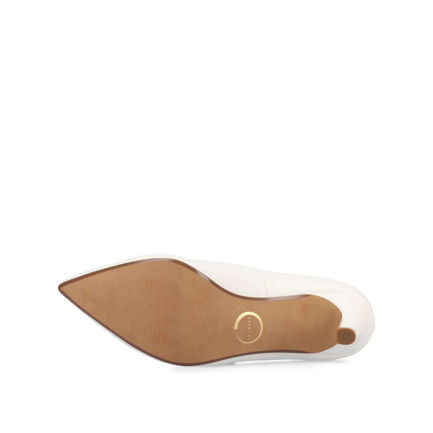 SCYLEE STILETTO PUMP HEELS IN VEGAN LEATHER - White PU