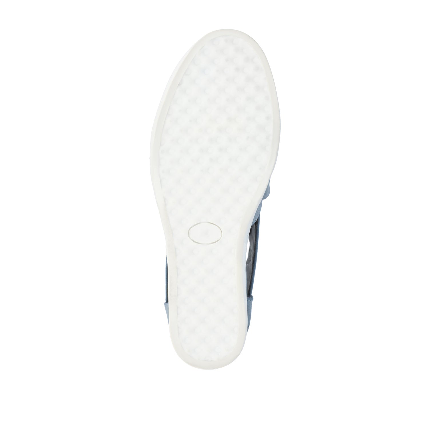 SEENA WEDGE SNEAKERS IN VEGAN LEATHER - Blue