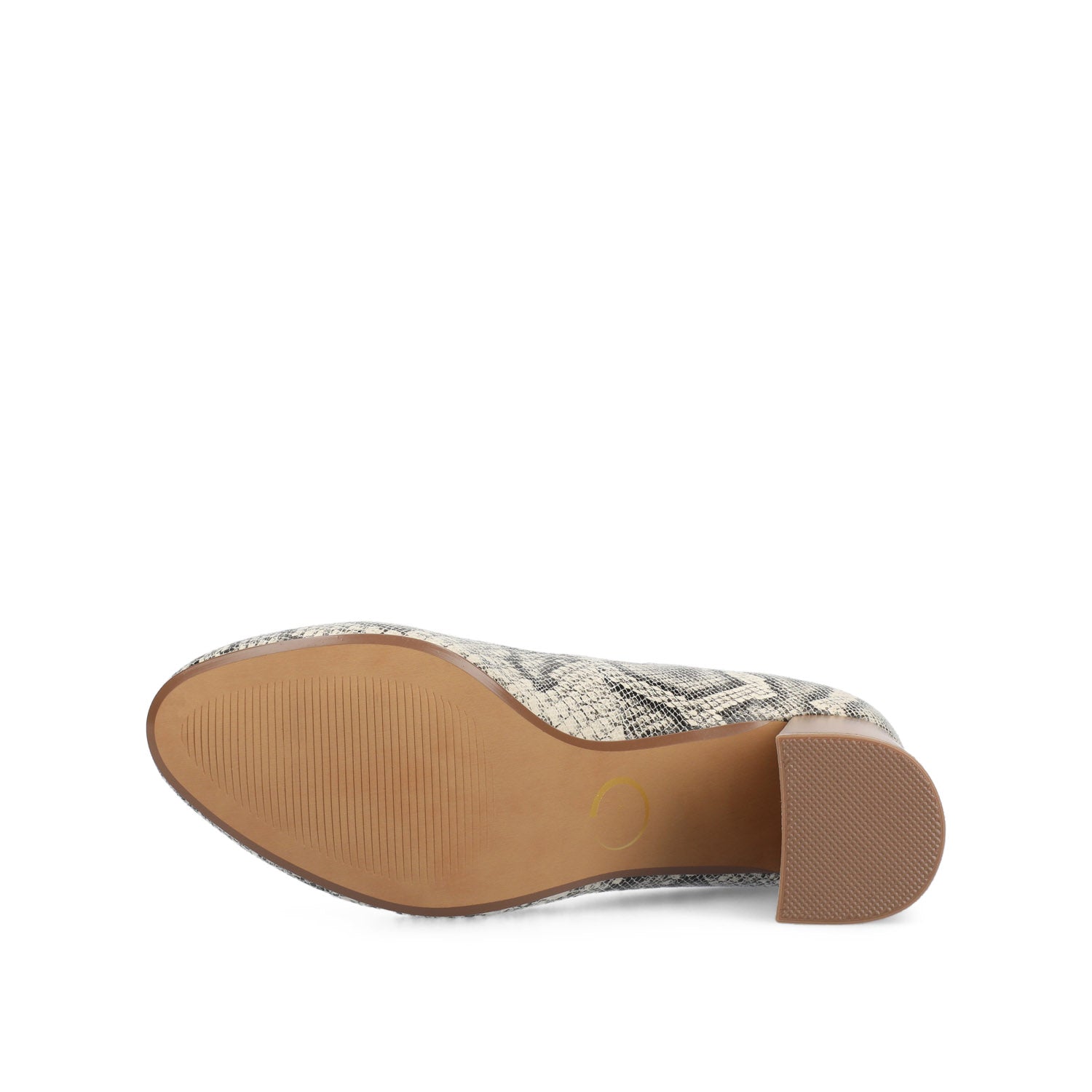 SERAPHINA BLOCK PUMP HEELS - Snake