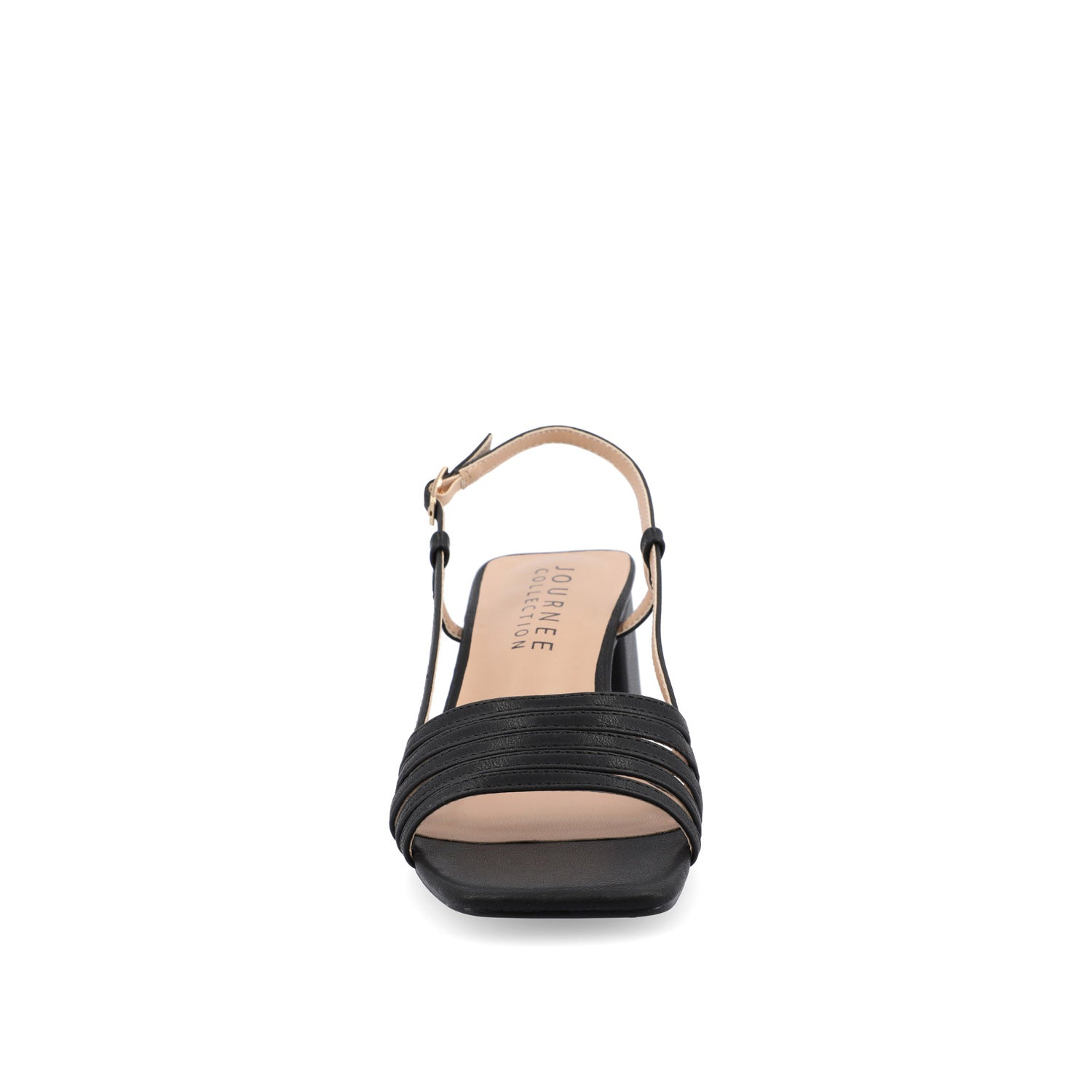 SHAYANA STRAPPY HEELS IN VEGAN LEATHER IN WIDE
