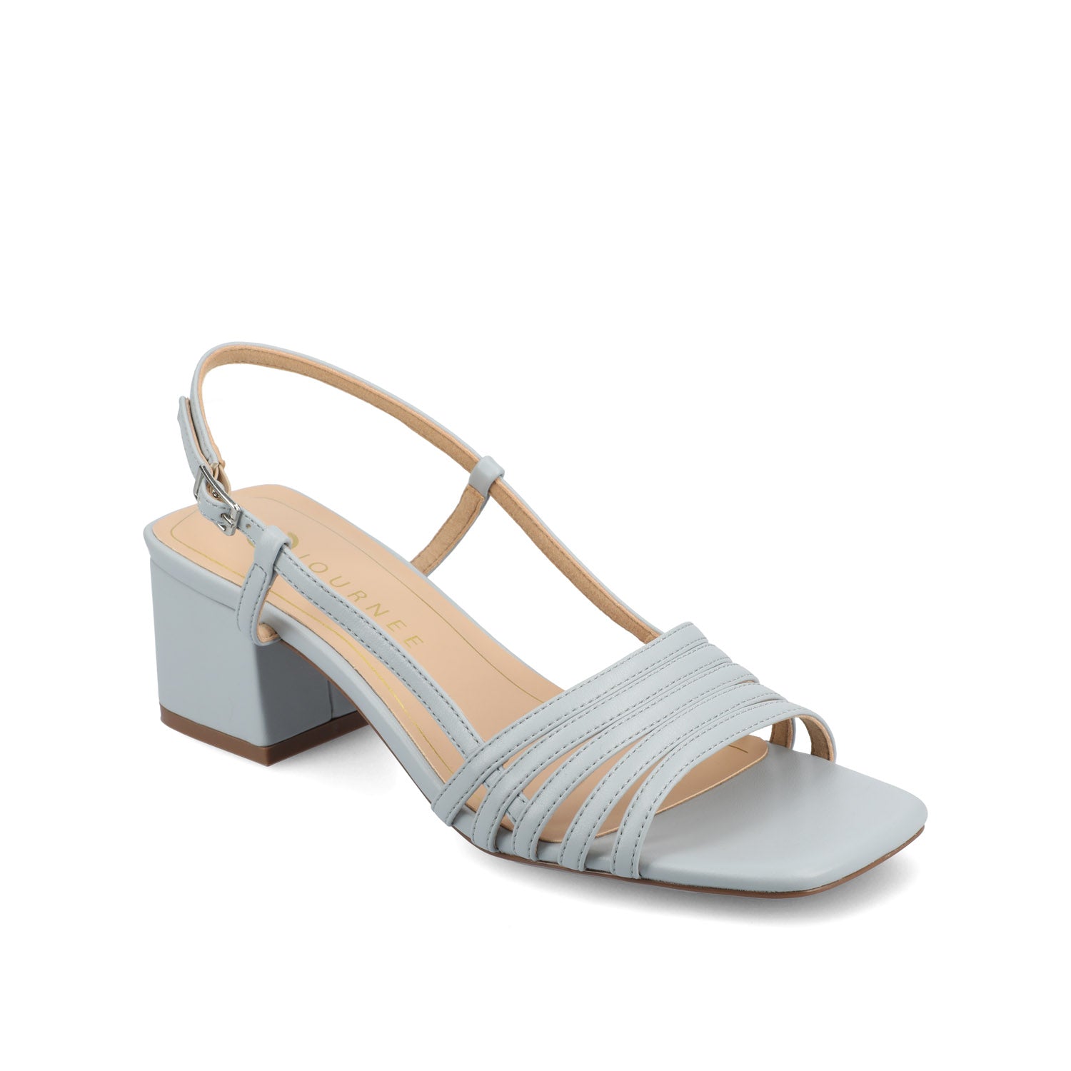 SHAYANA STRAPPY HEELS IN STATEMENT IN WIDE - Blue