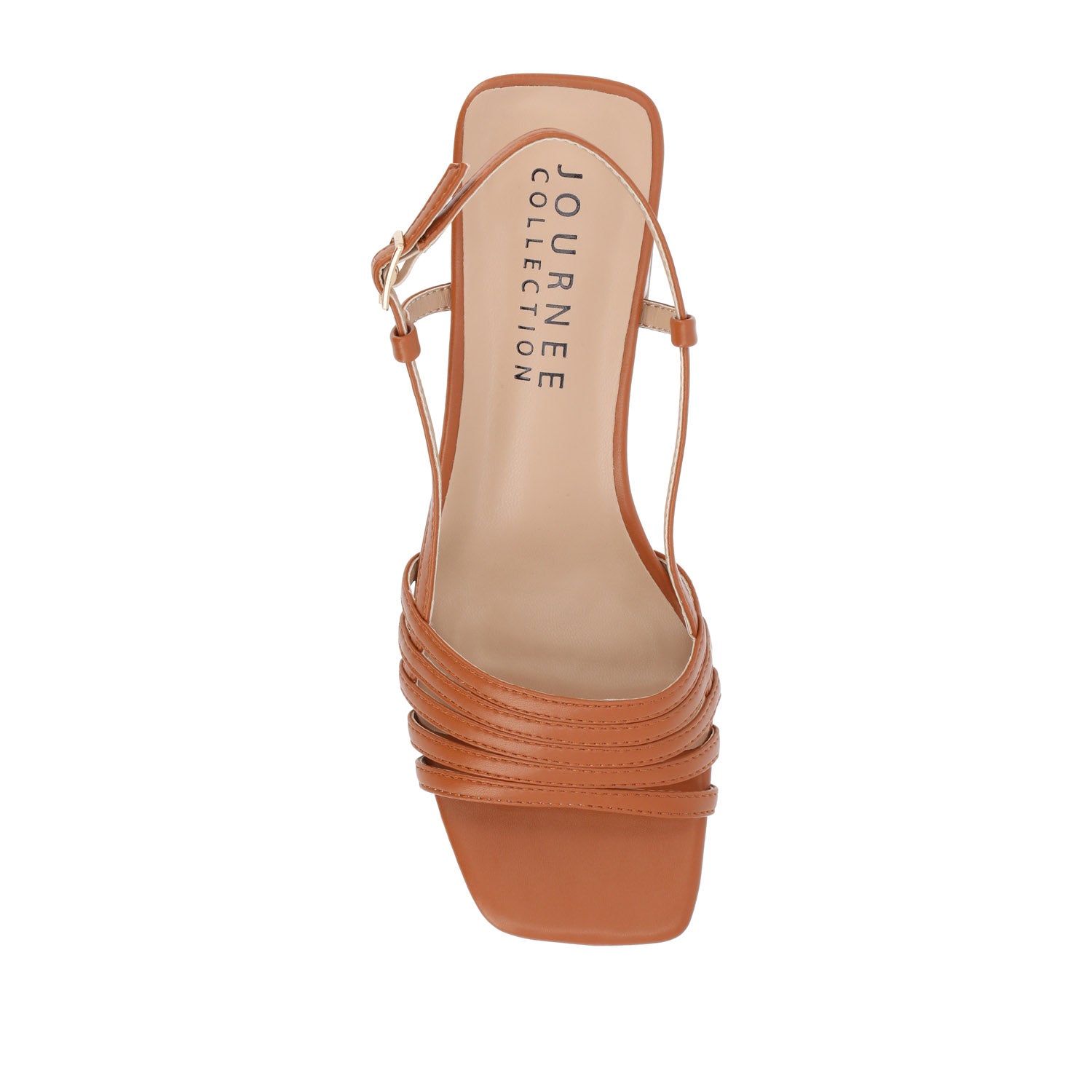 SHAYANA STRAPPY HEELS IN VEGAN LEATHER
