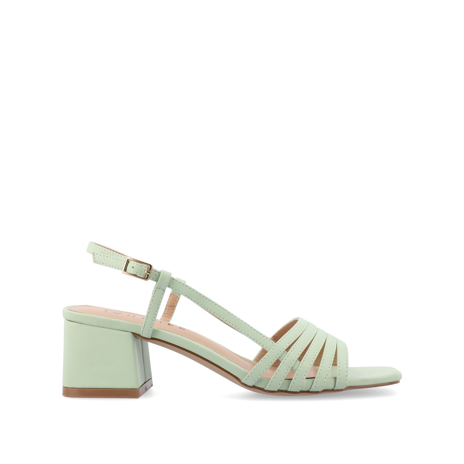 SHAYANA STRAPPY HEELS IN VEGAN LEATHER