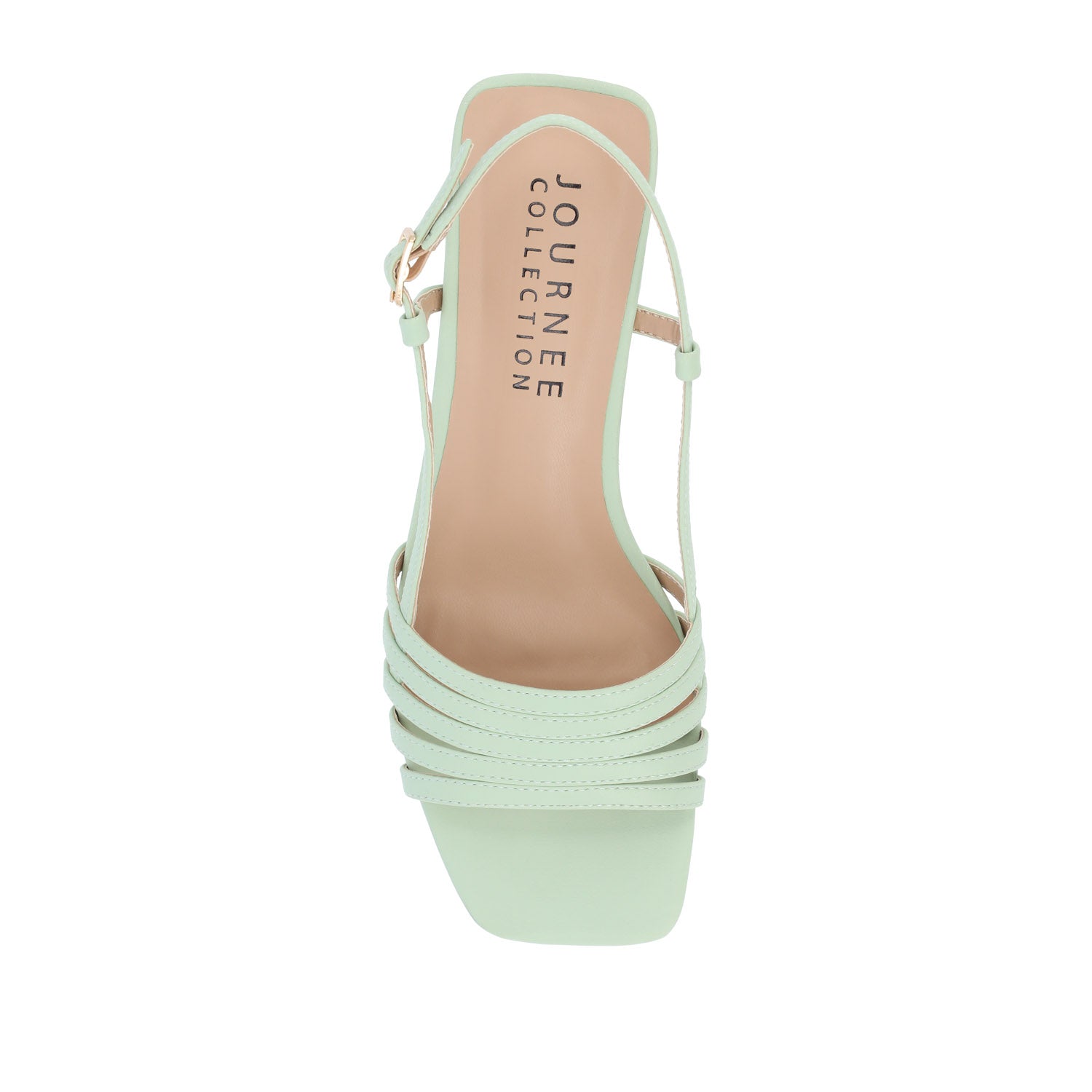 SHAYANA STRAPPY HEELS IN VEGAN LEATHER