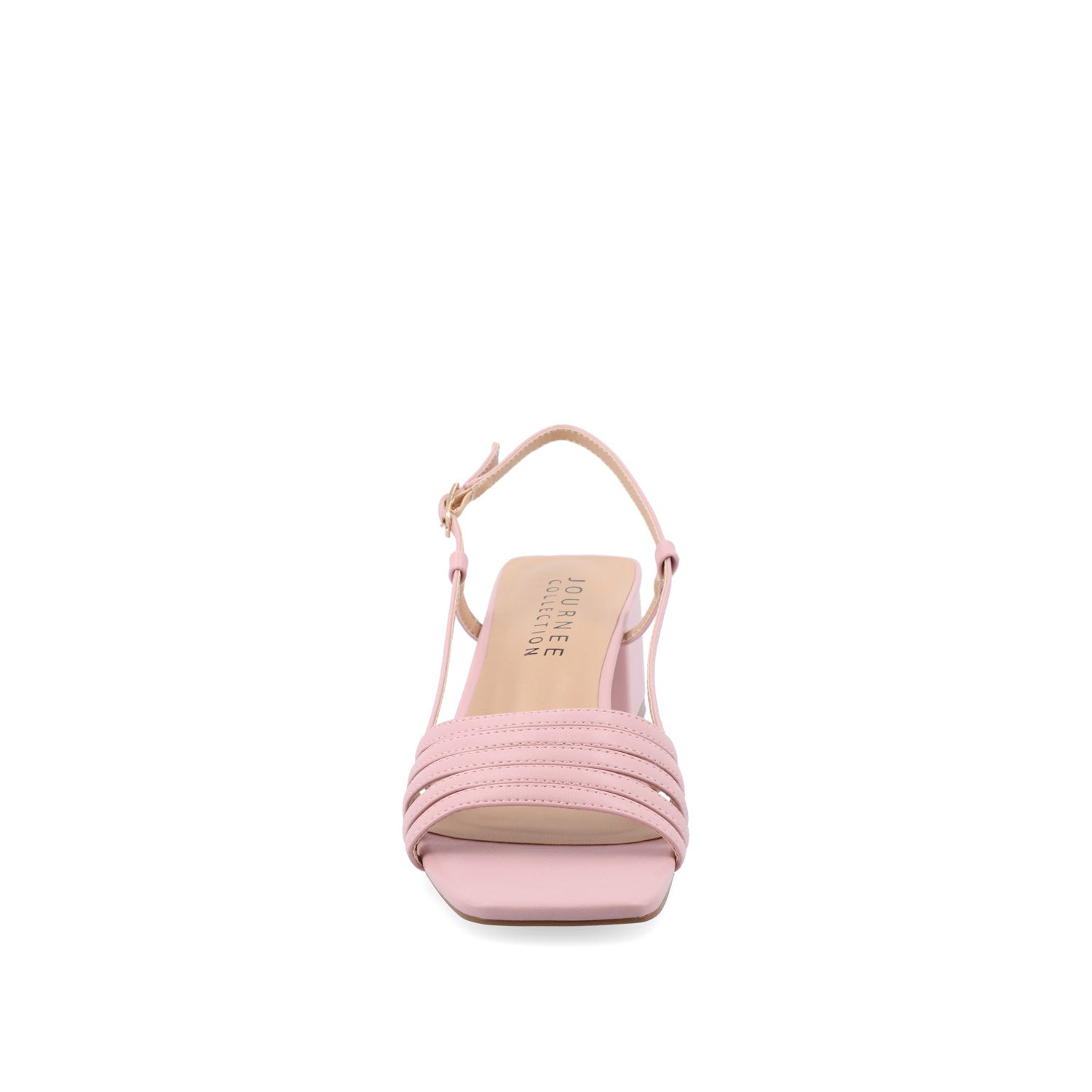 SHAYANA STRAPPY HEELS IN VEGAN LEATHER - Mauve