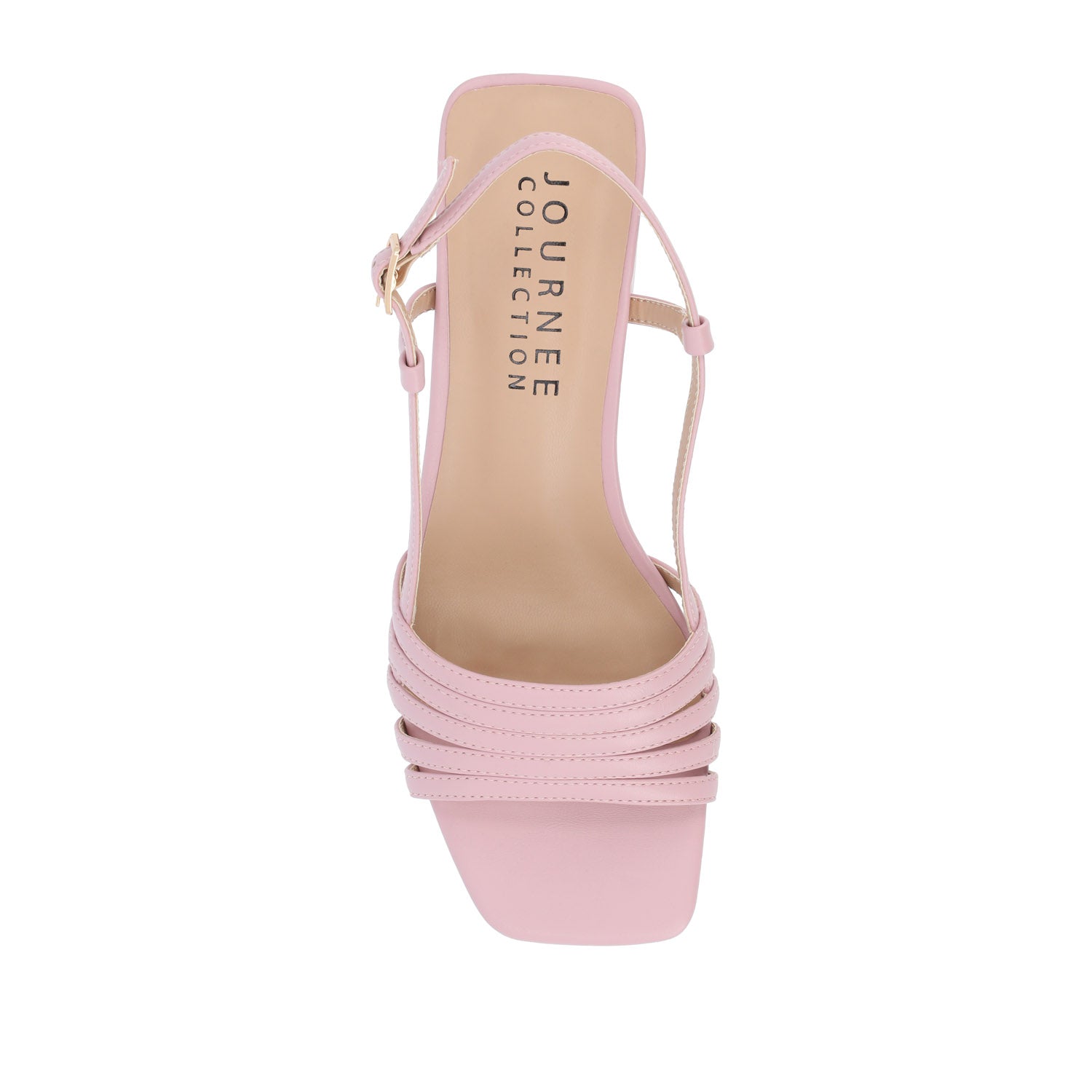 SHAYANA STRAPPY HEELS IN VEGAN LEATHER