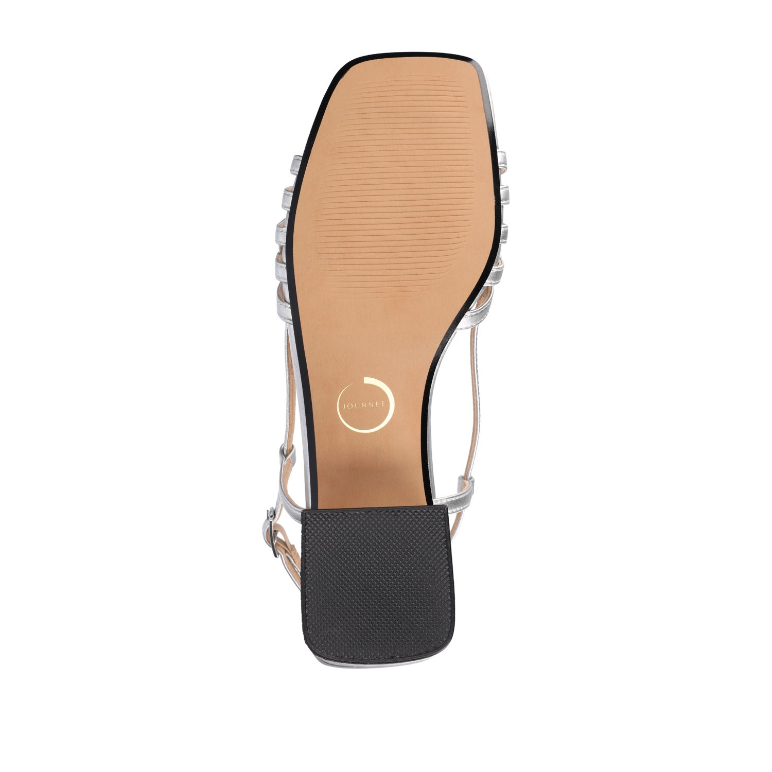 SHAYANA STRAPPY HEELS IN STATEMENT - Silver