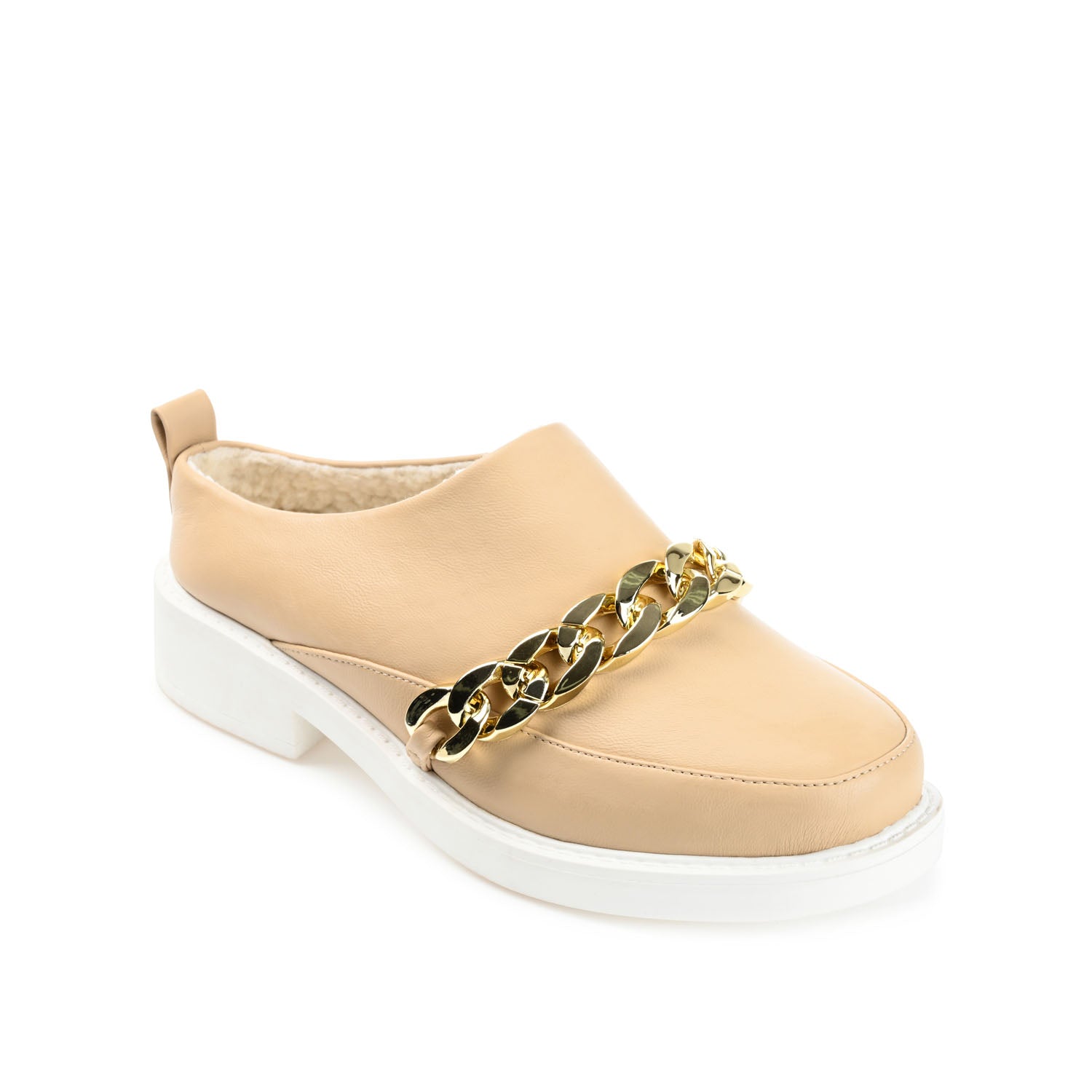 SHEAH LOAFER CLOGS IN VEGAN LEATHER