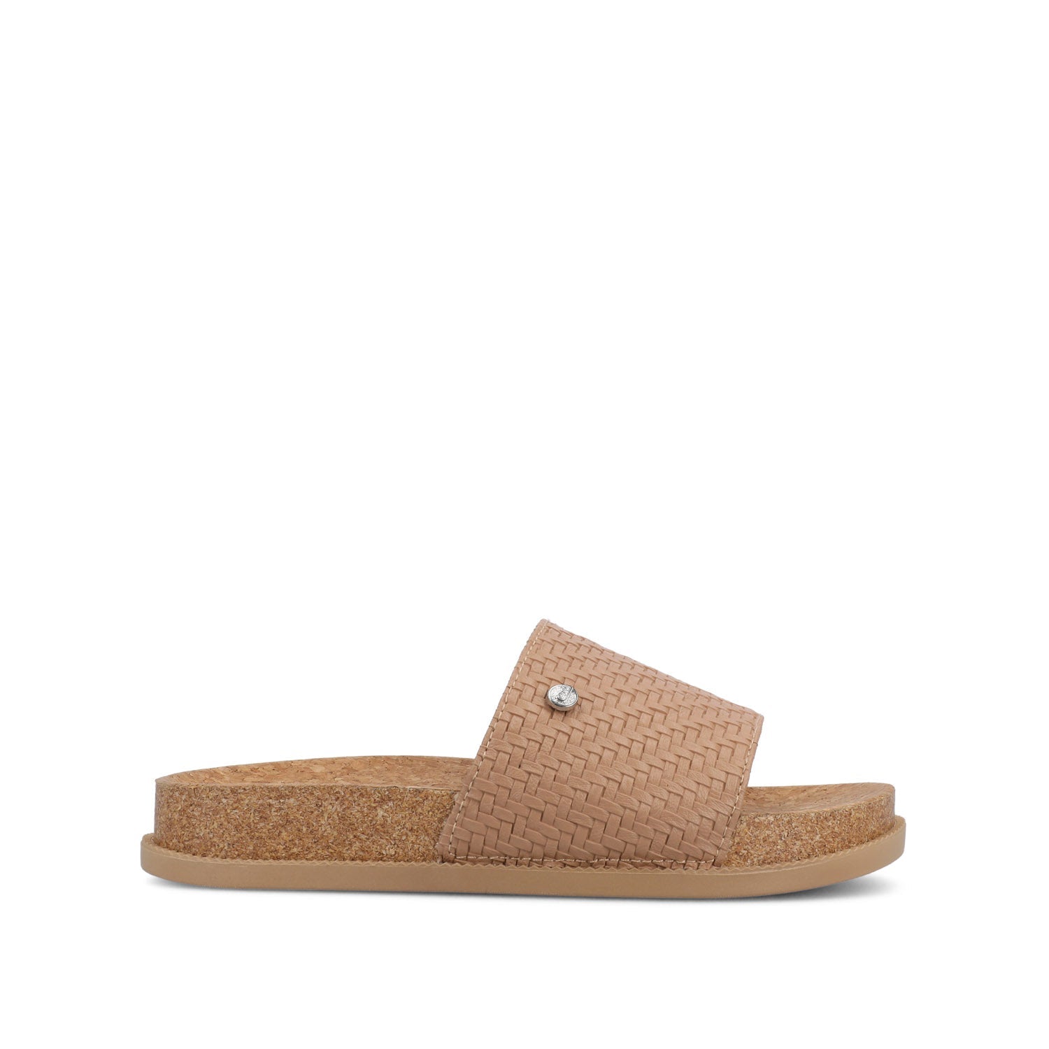 SHEENA SLIP ON BEACH SANDALS - Brown