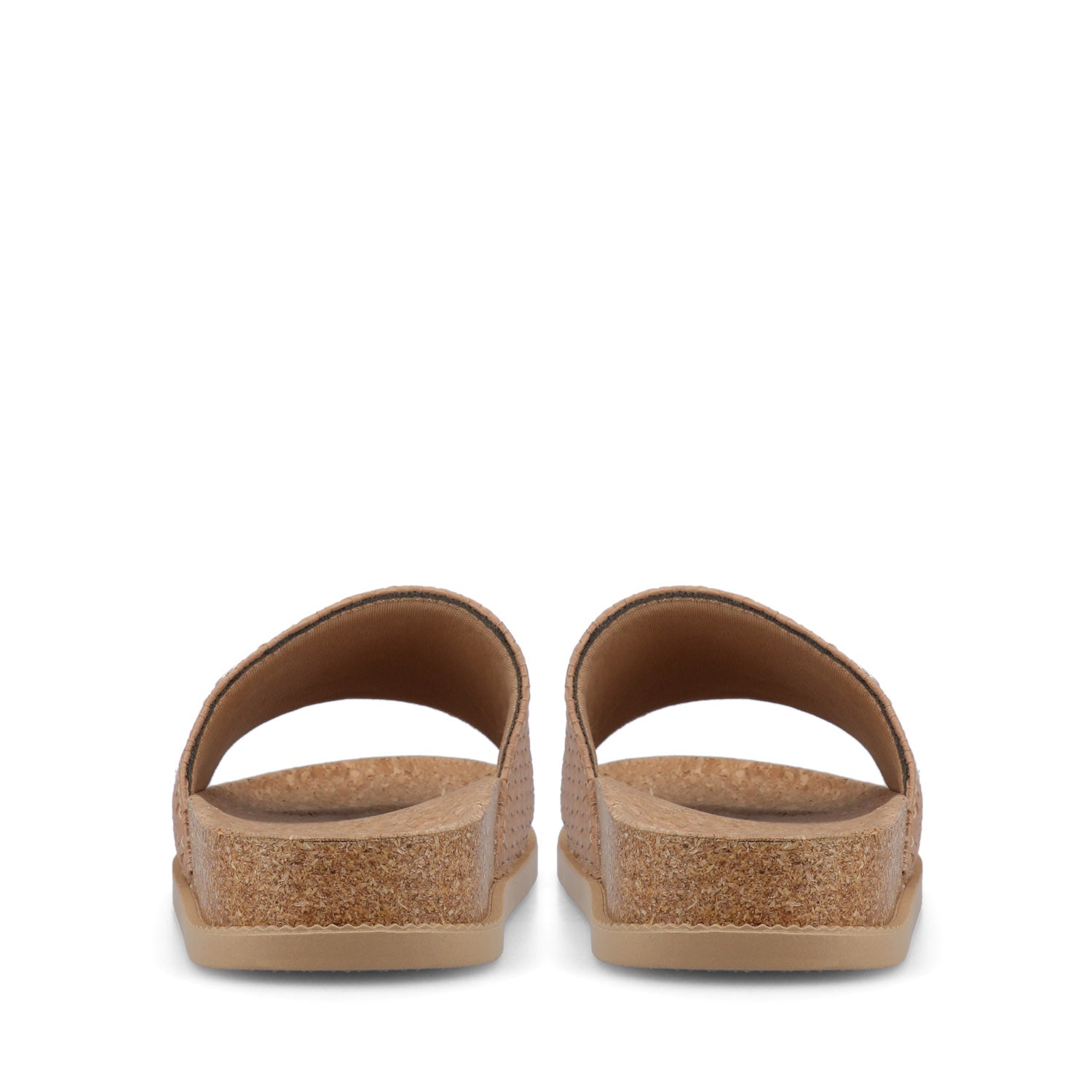 SHEENA SLIP ON BEACH SANDALS - Brown