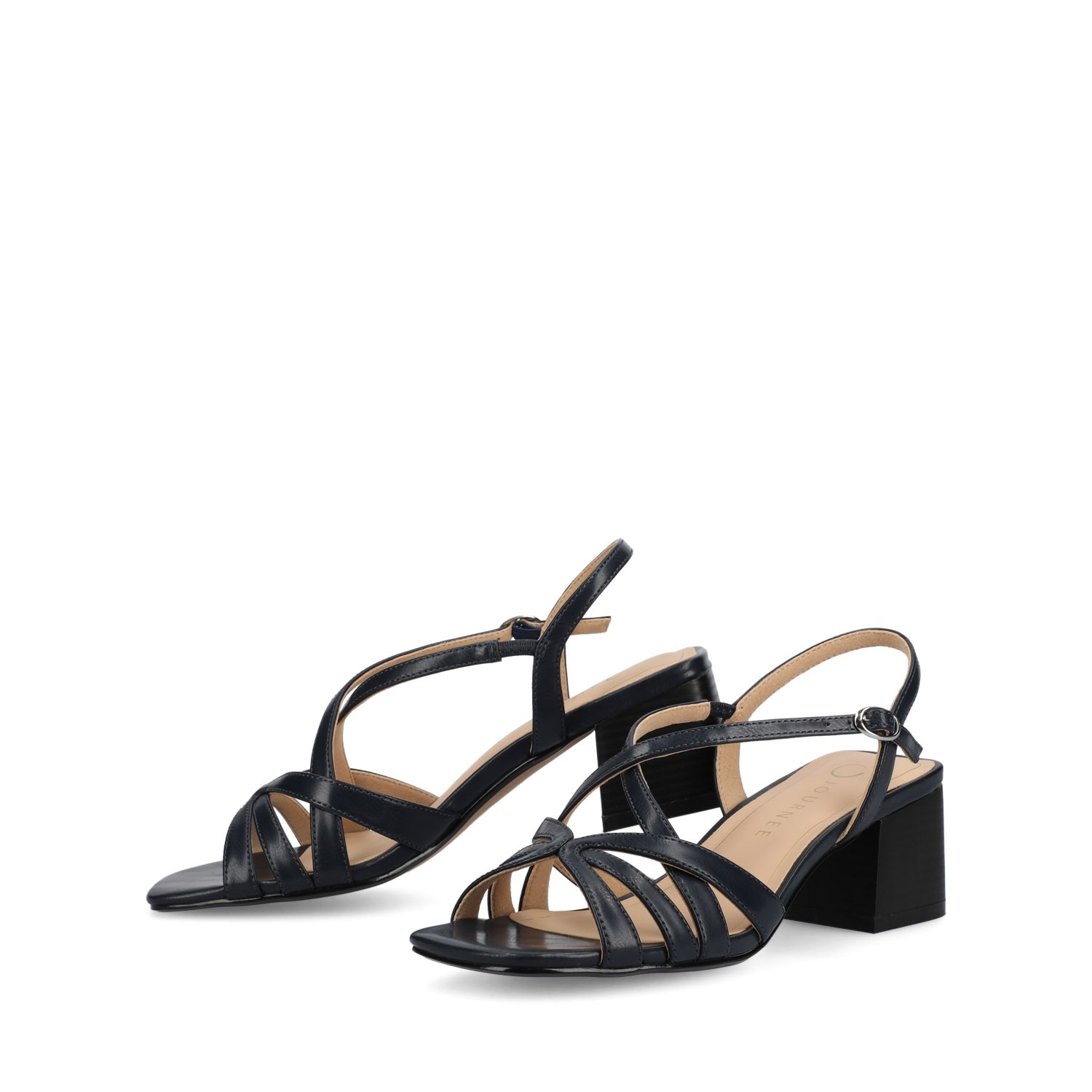 SHYLA DRESS SANDALS - Navy Nubuck