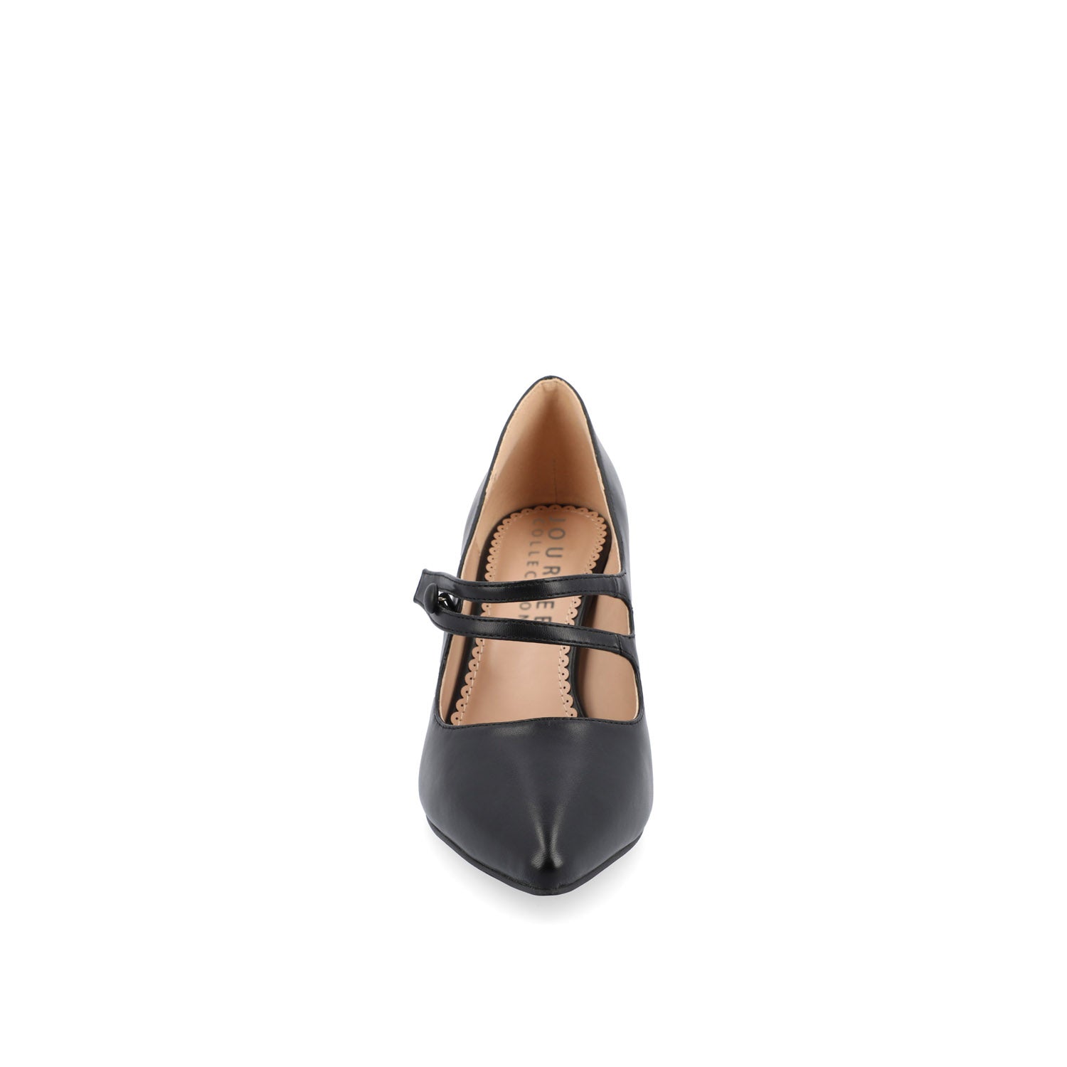 SIDNEY STILETTO PUMP HEELS IN VEGAN LEATHER