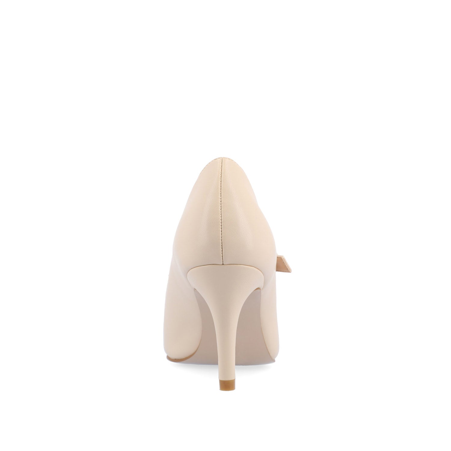 SIDNEY STILETTO PUMP HEELS IN VEGAN LEATHER