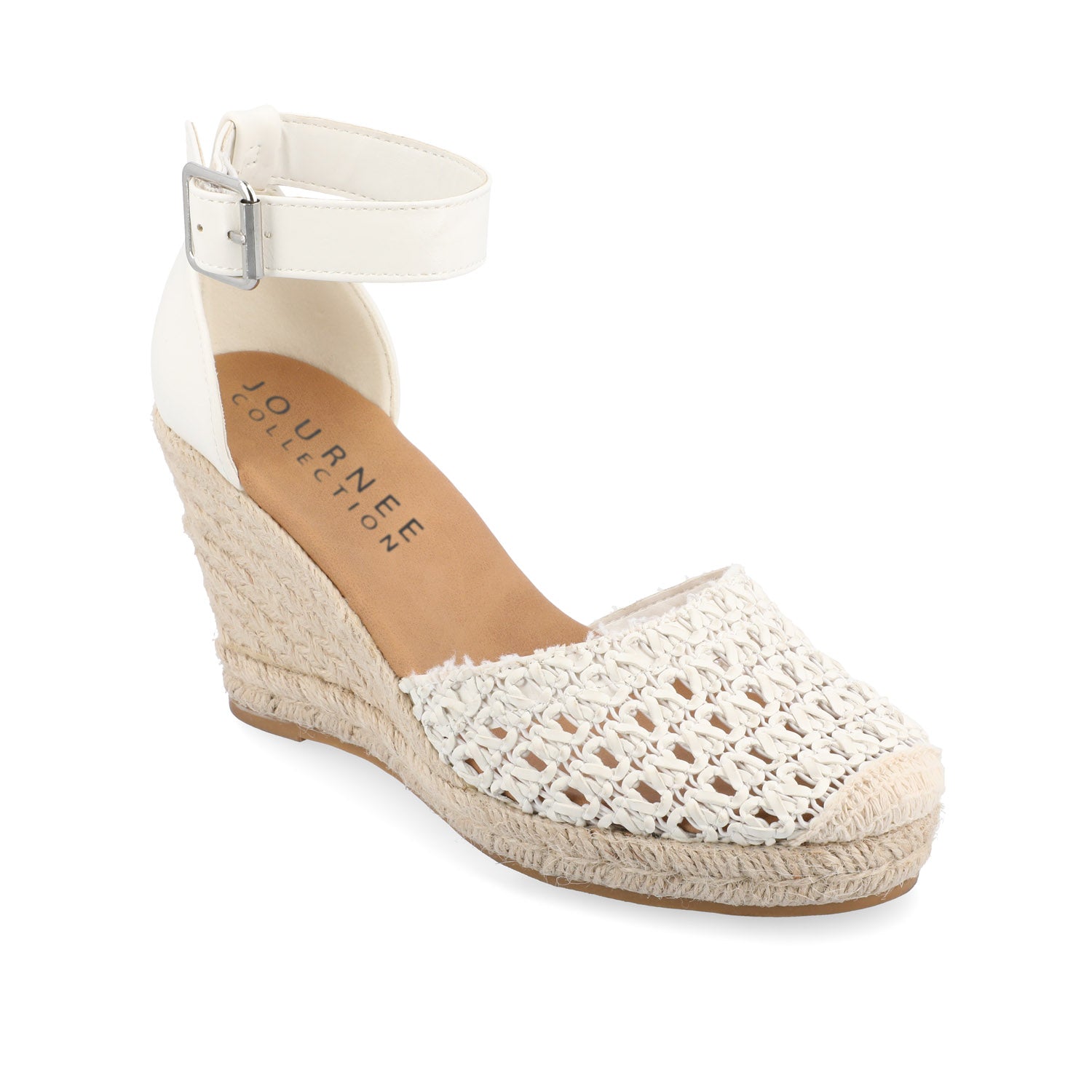 SIERRA WEDGE SANDALS IN VEGAN LEATHER