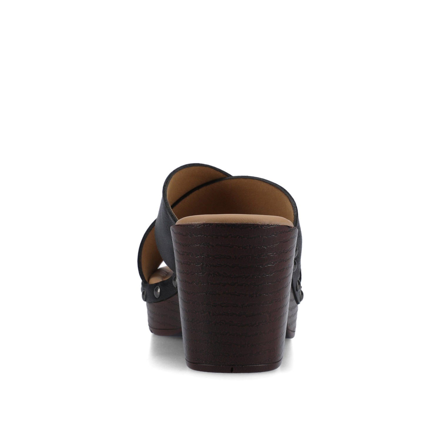 SILVANA CLOG SANDALS - Black