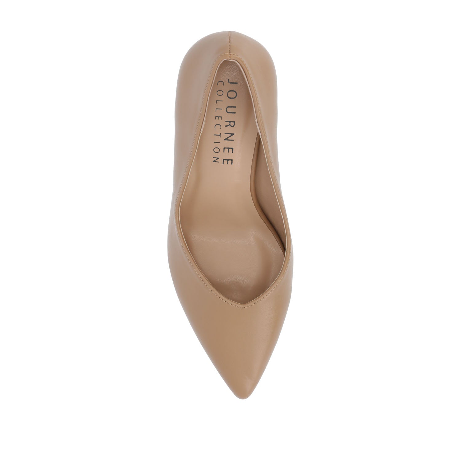 SIMONNE WARM SHADE PUMP HEELS IN NARROW - Caramel