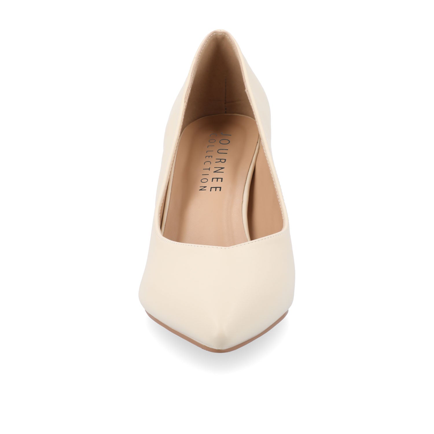 SIMONNE PUMP HEELS IN WARM SHADES - Cream