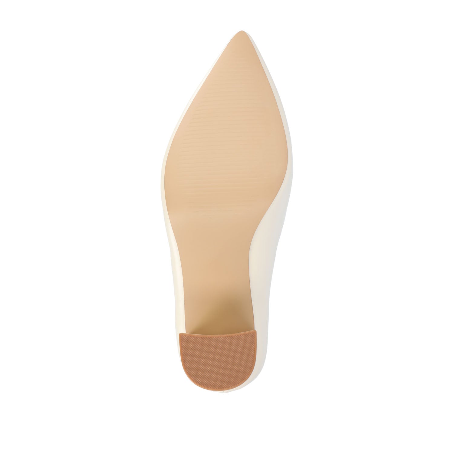 SIMONNE WARM SHADE PUMP HEELS IN WIDE - Cream