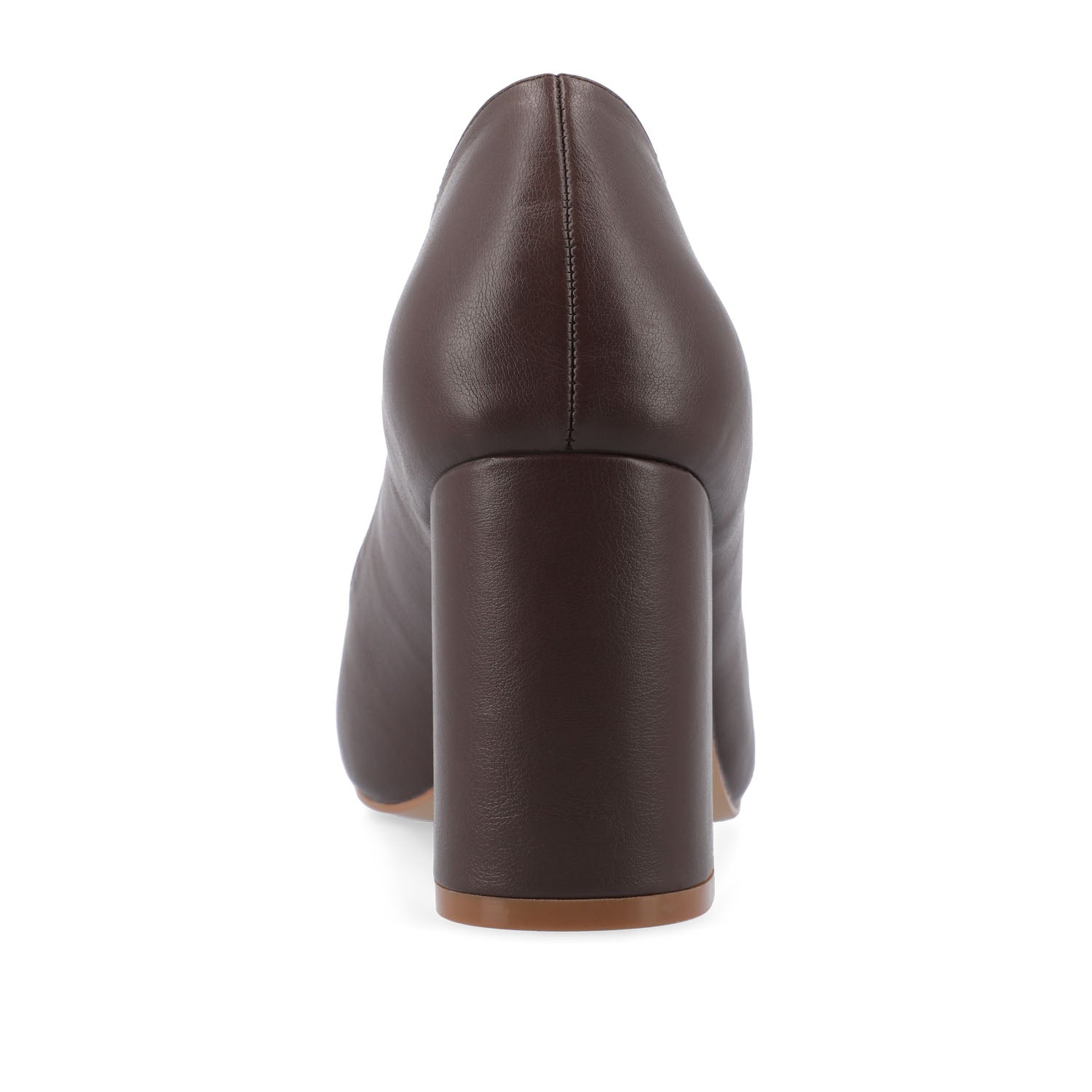 SIMONNE COOL SHADE PUMP HEELS IN WIDE - Mahogany