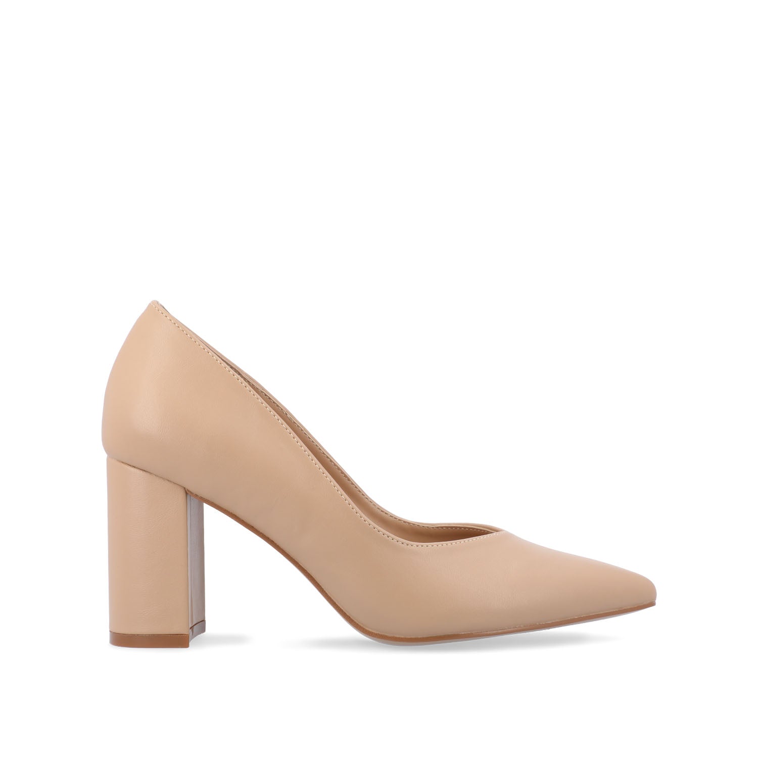 SIMONNE COOL SHADE PUMP HEELS IN NARROW - Almond
