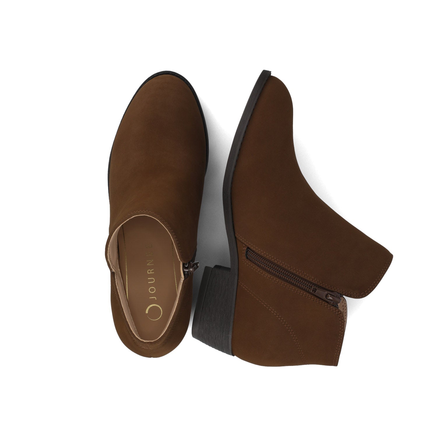 SOLARAH WESTERN ANKLE BOOTIE - Nubuck Tan