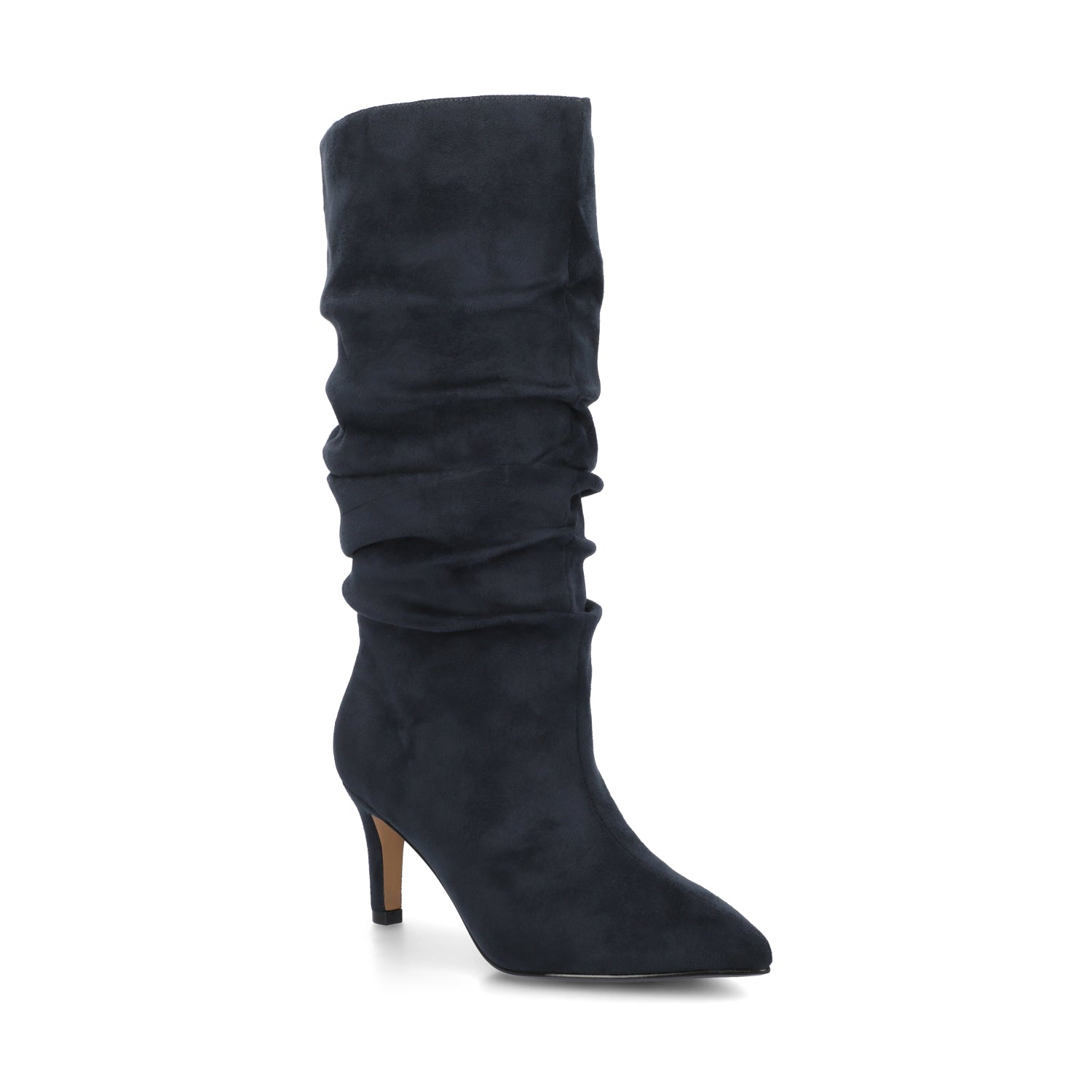 SONNET SLOUCHY BOOTS IN WIDE CALF - Navy