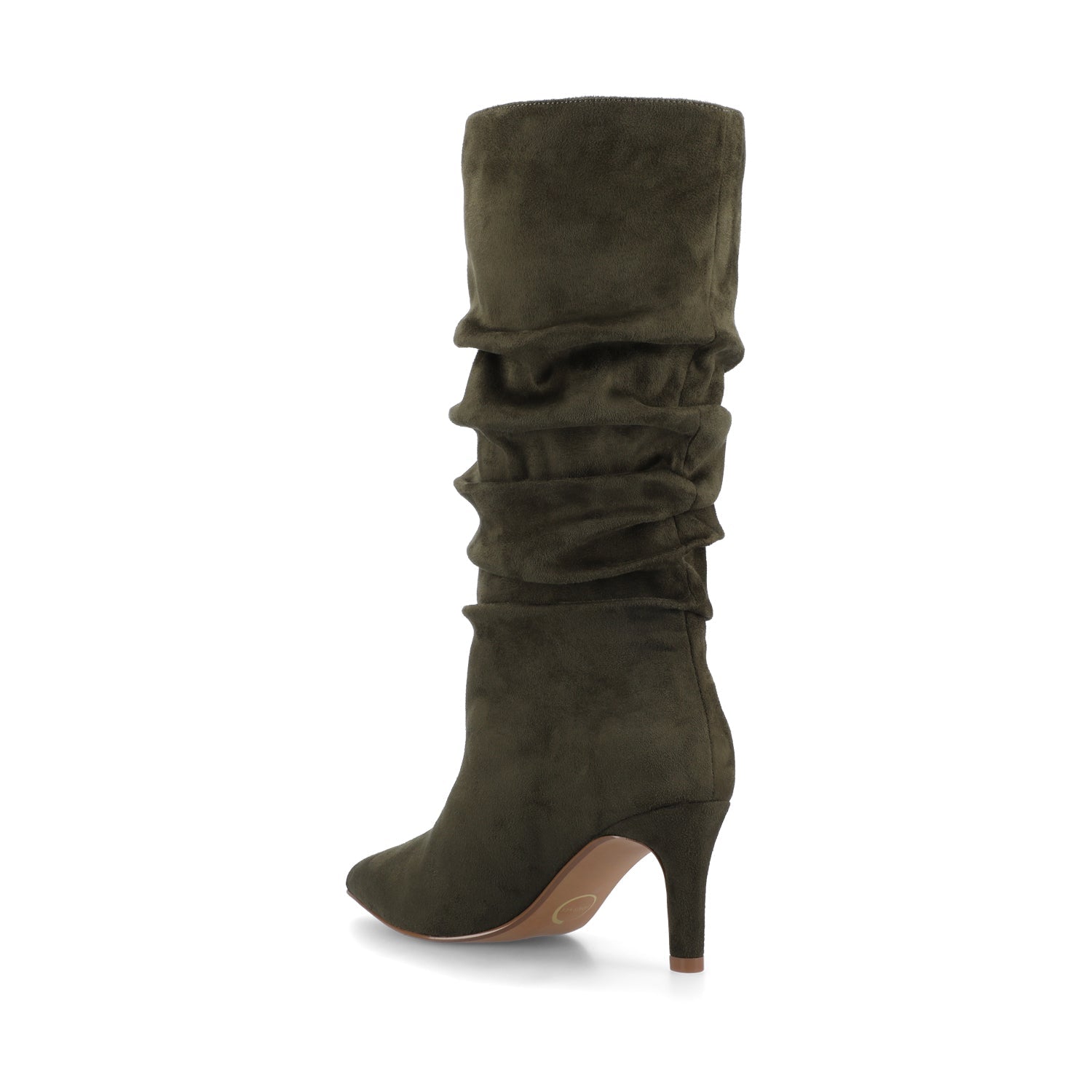 SONNET SLOUCHY BOOTS IN EXTRA WIDE CALF - Olive