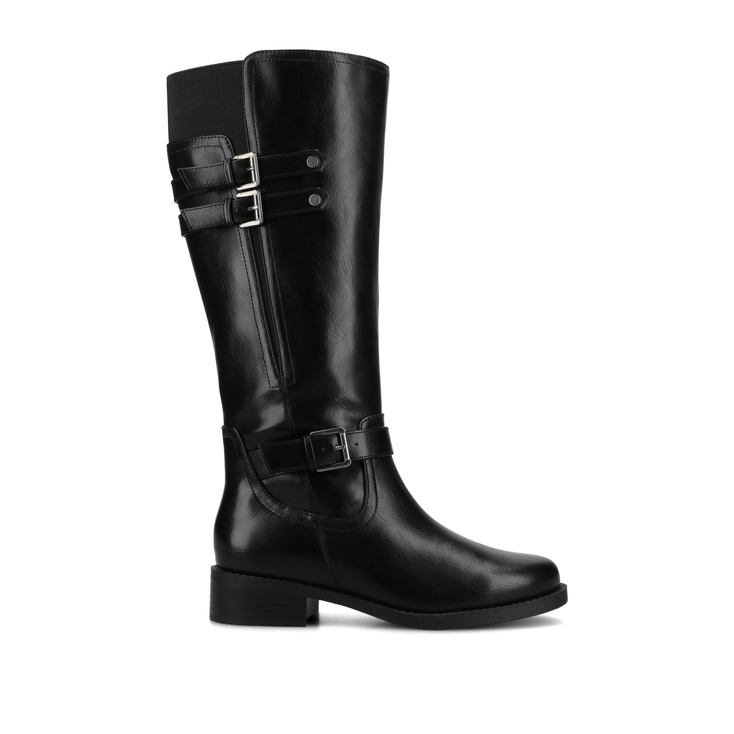 SONNY KNEE HIGH BOOT IN WIDE CALF - Black
