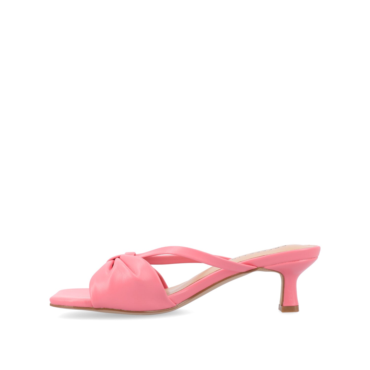 STARLING SLIP ON KITTEN HEELS IN STATEMENT - Pink