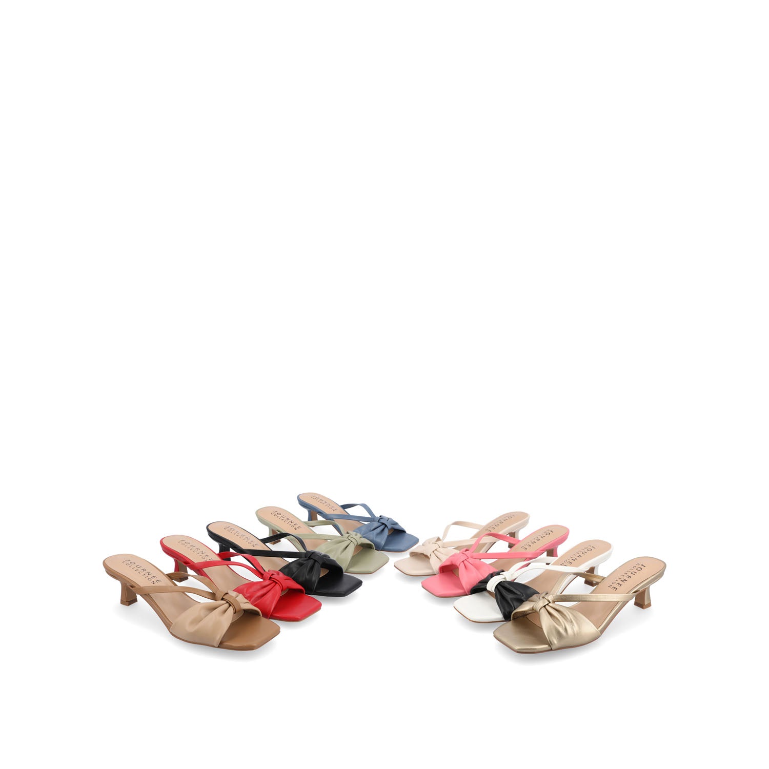 STARLING KITTEN HEELS IN VEGAN LEATHER