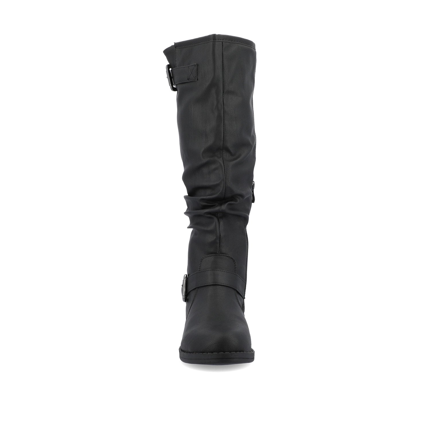 STORMY RIDING BOOTS IN WIDE CALF - Black