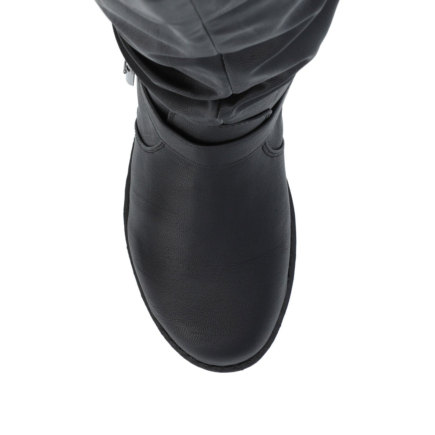 STORMY RIDING BOOTS IN X-WIDE CALF - Black
