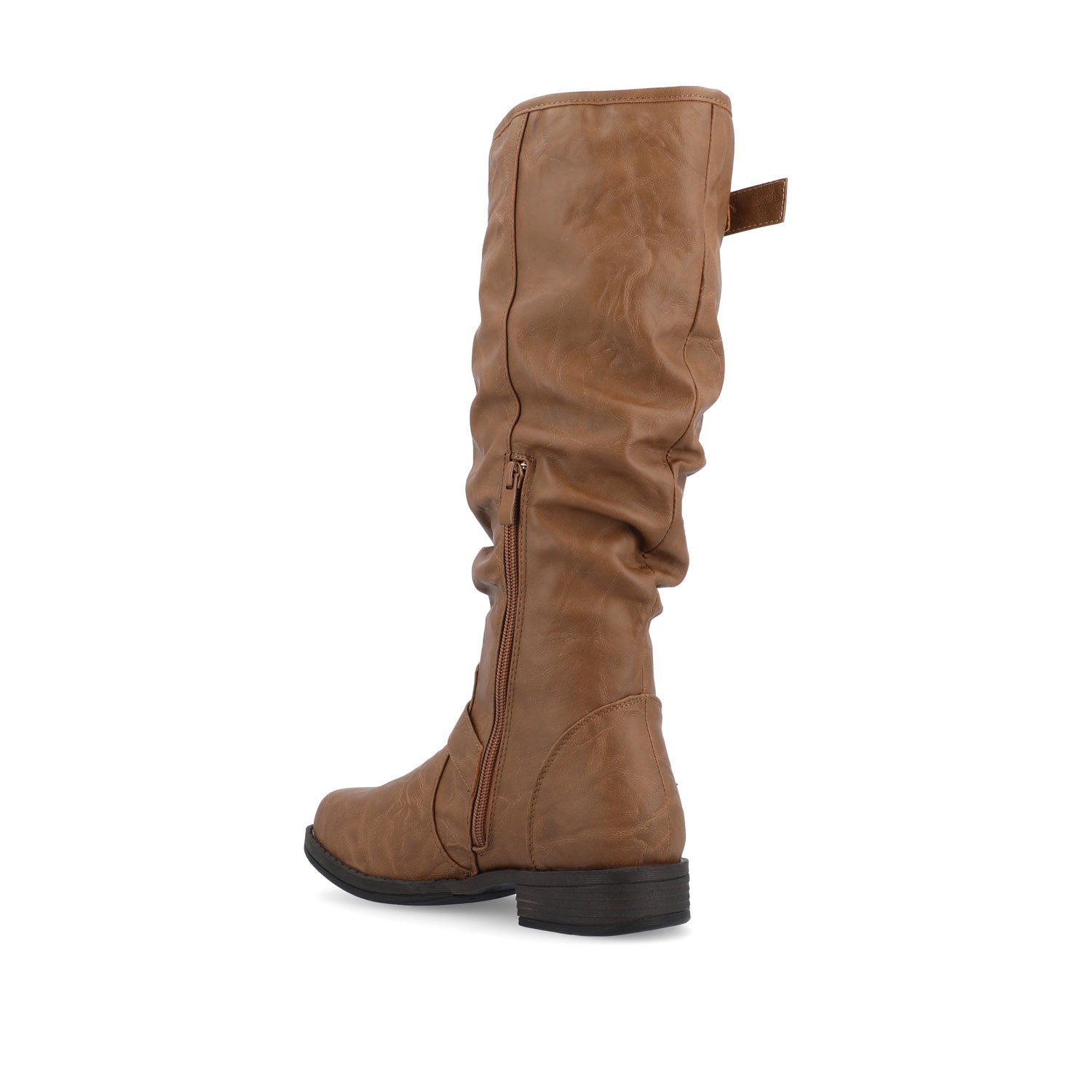 STORMY RIDING BOOTS IN WIDE CALF - Tan