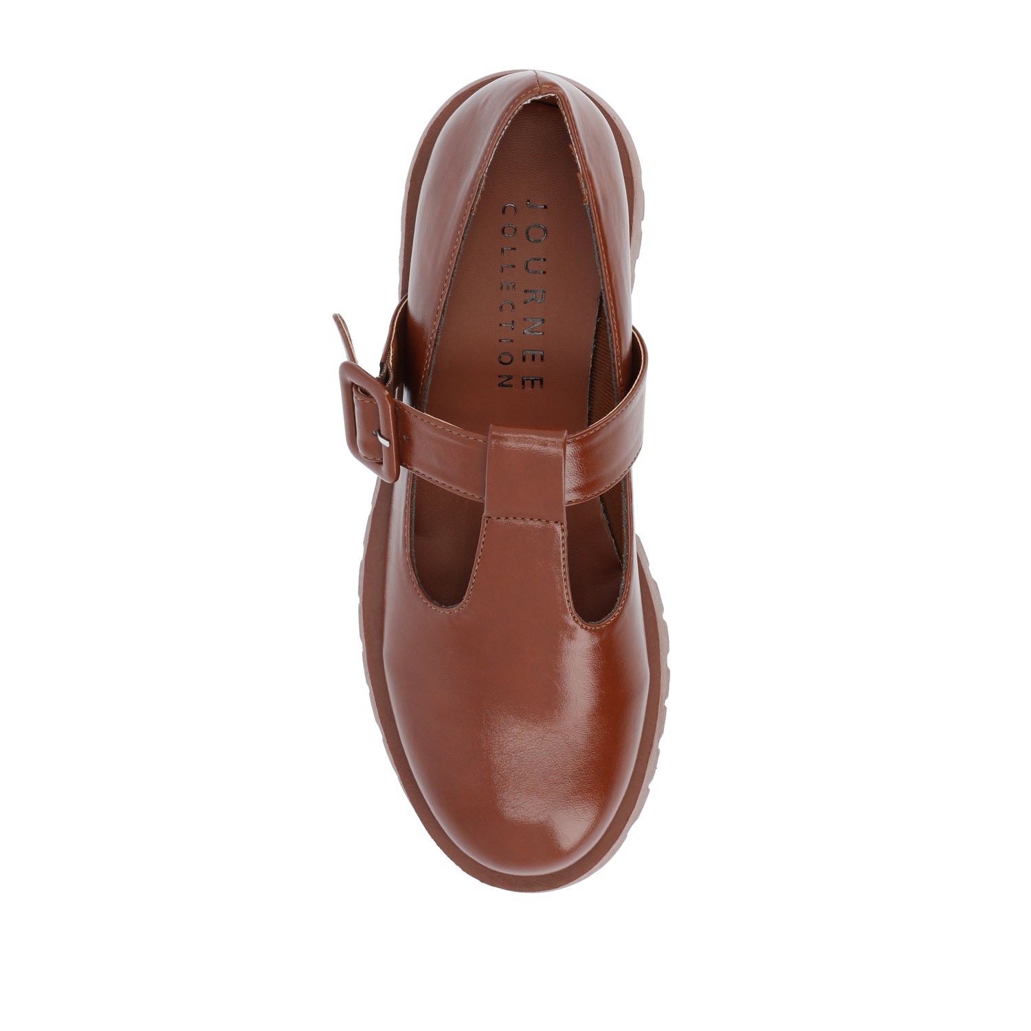 SUVI MARY JANE FLATS IN VEGAN LEATHER