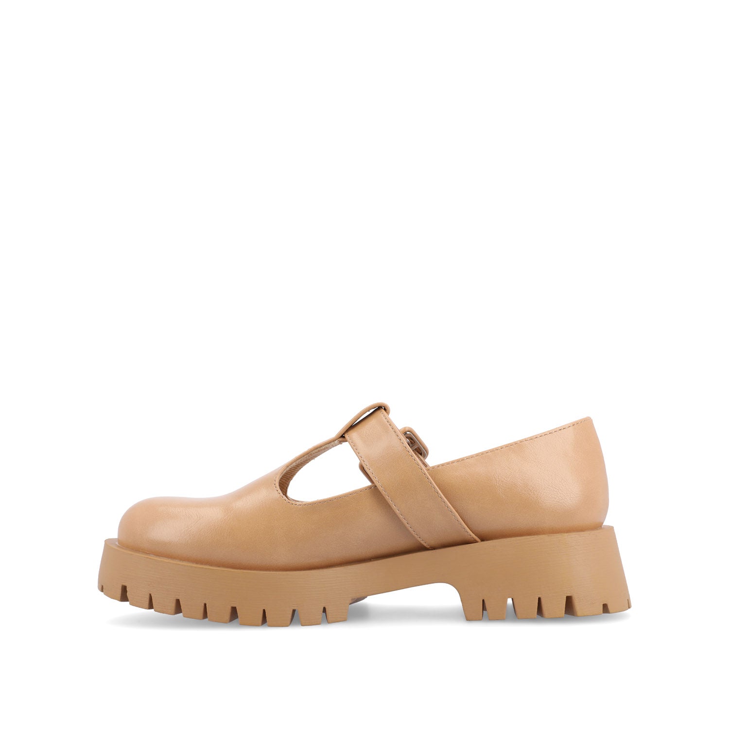 SUVI MARY JANE FLATS IN VEGAN LEATHER