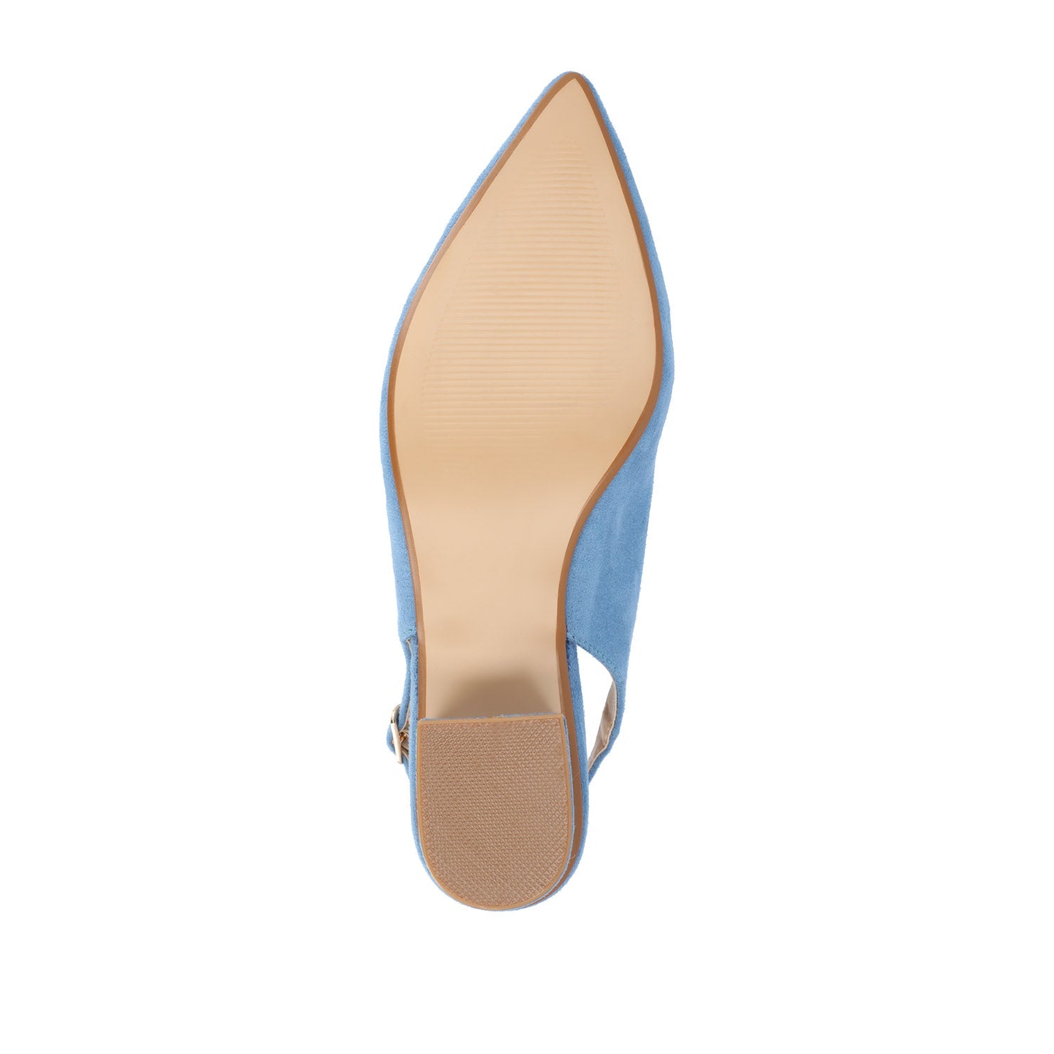 SYLVIA LOW BLOCK HEELS IN WIDE - Blue