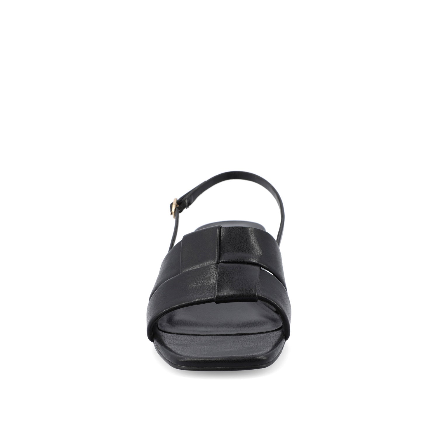 TABATHA LOW BLOCK HEELS IN VEGAN LEATHER IN WIDE