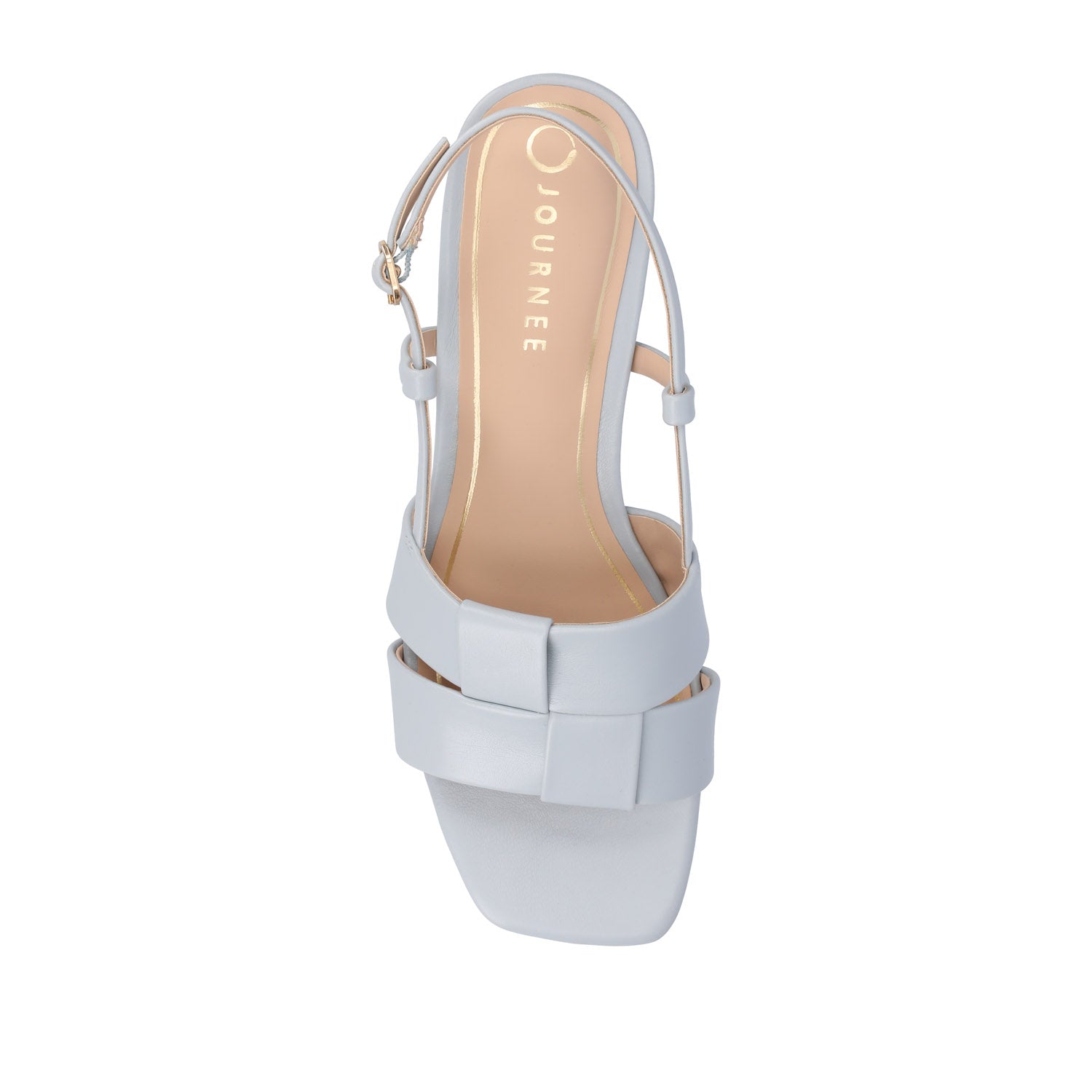 TABATHA LOW BLOCK HEELS IN VEGAN LEATHER IN WIDE