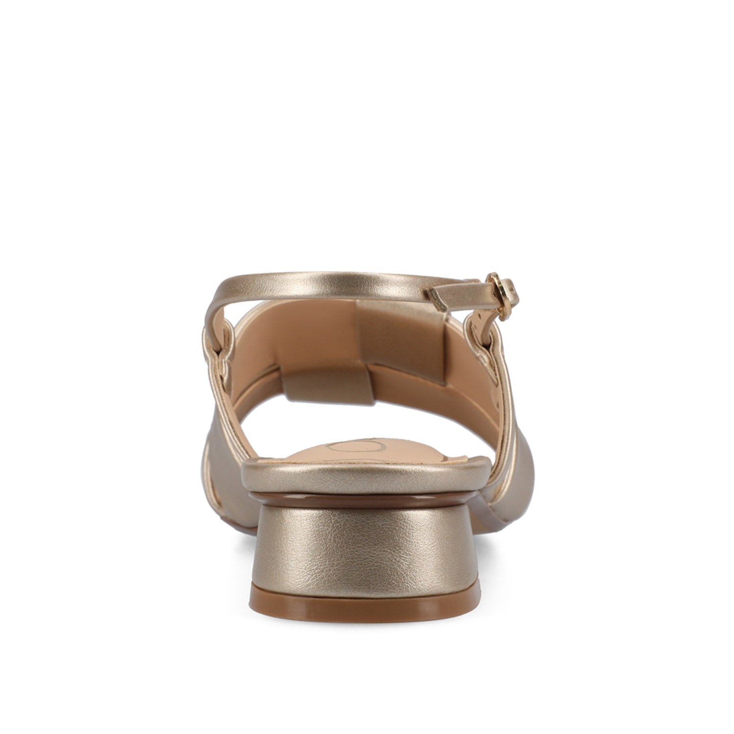 TABATHA LOW BLOCK HEELS IN VEGAN LEATHER IN WIDE