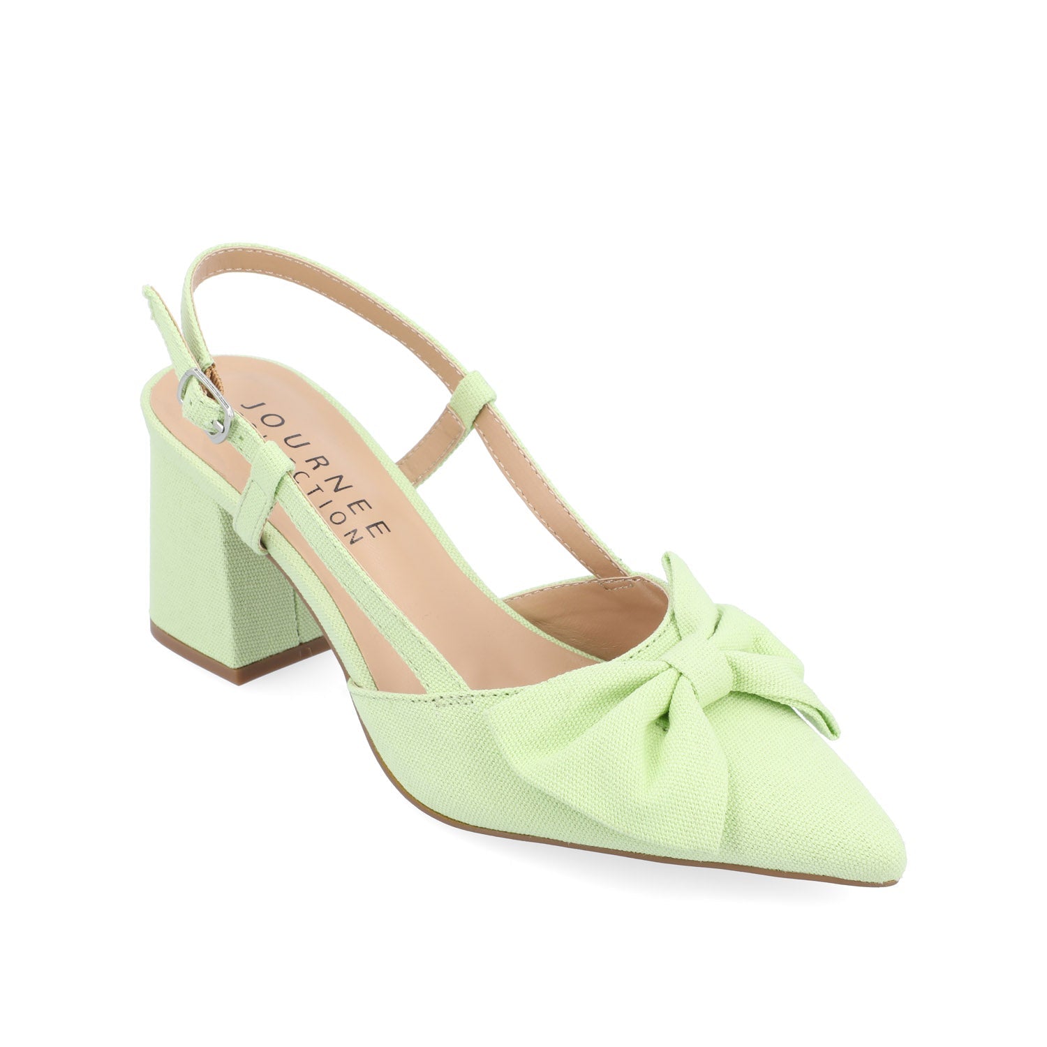 TAILYNN BLOCK PUMP HEELS IN WIDE - Green