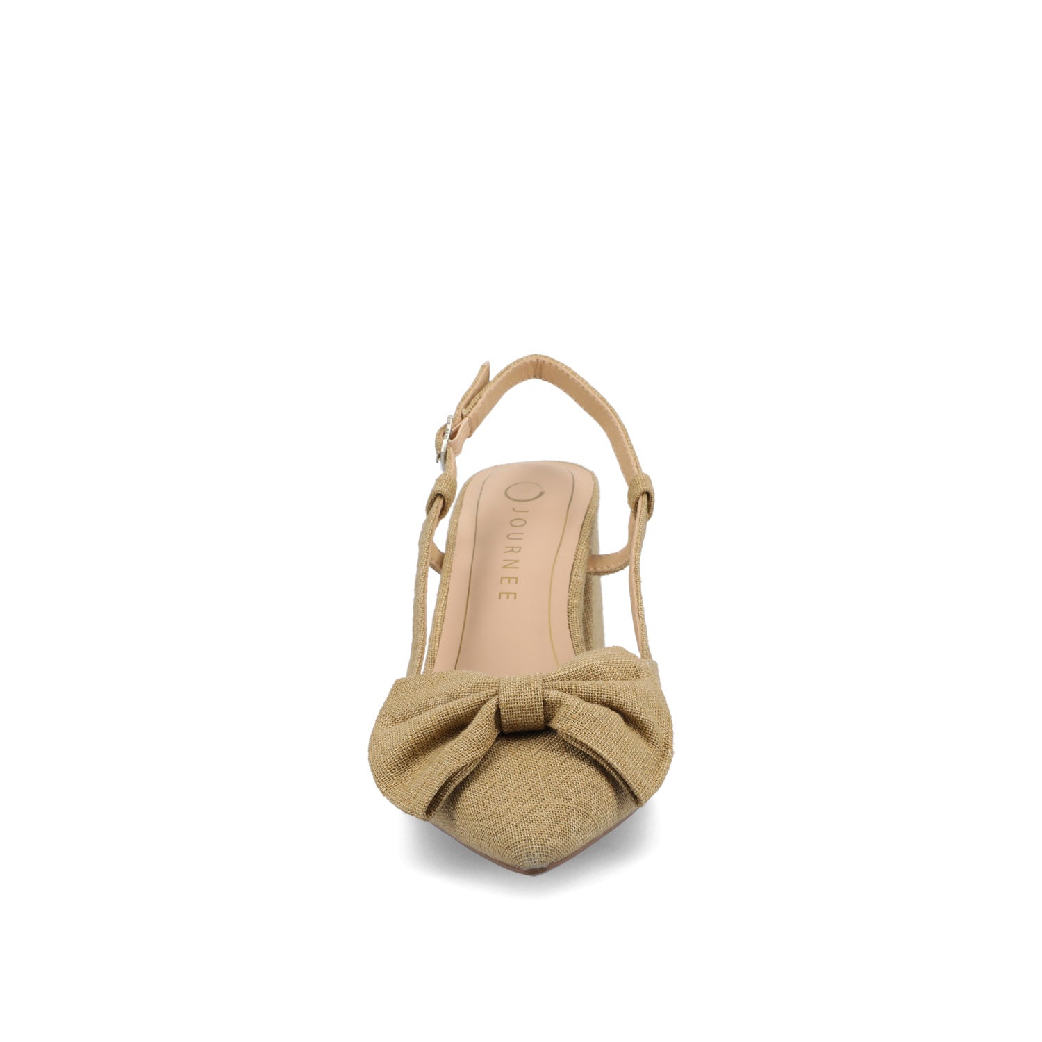 TAILYNN SLINGBACK BLOCK HEELS IN STATEMENT - Wheat