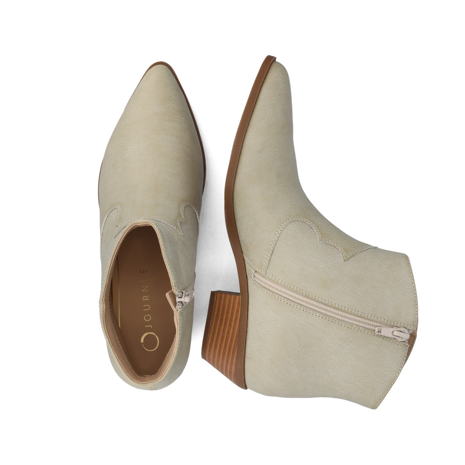 TALIAH WESTERN ANKLE BOOTIES IN WIDE