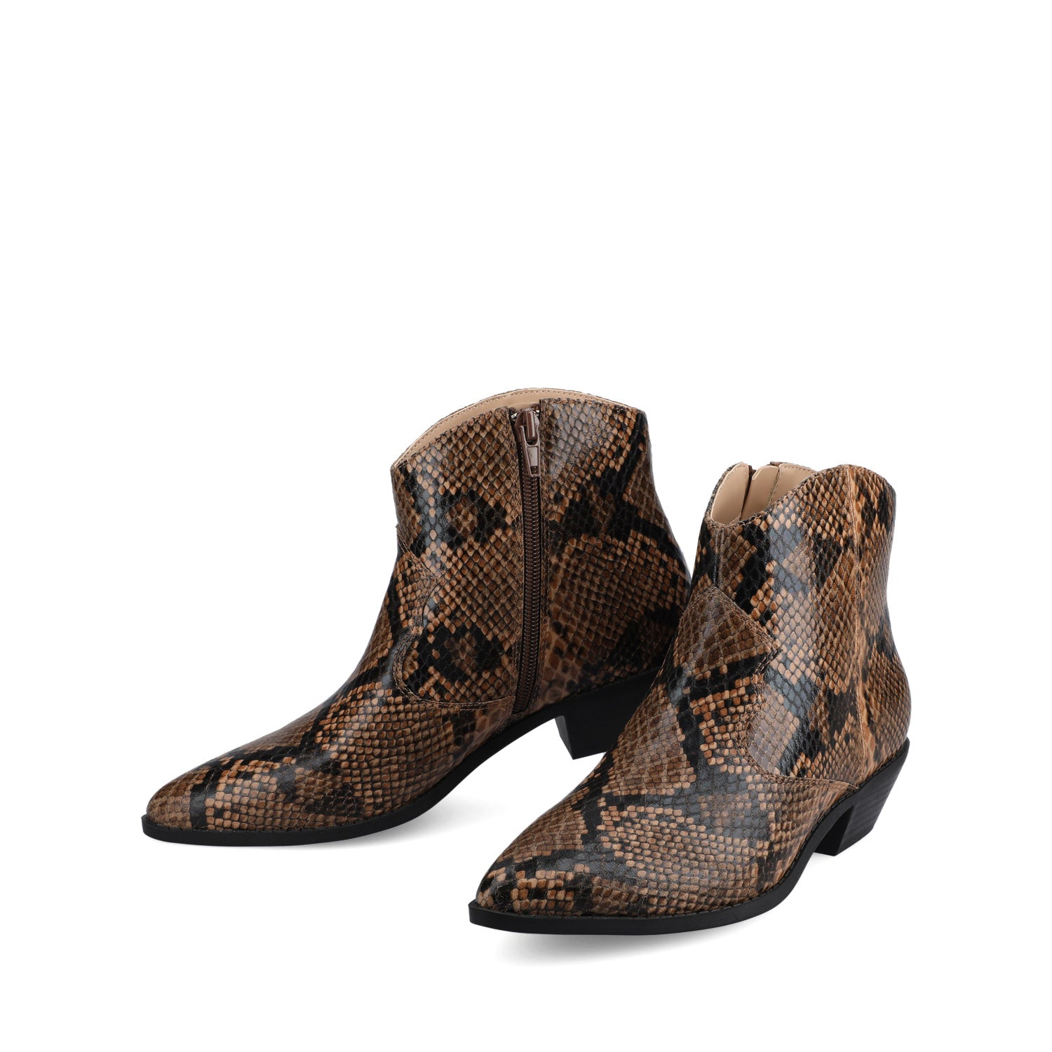 TALIAH WESTERN ANKLE BOOTIES IN WIDE