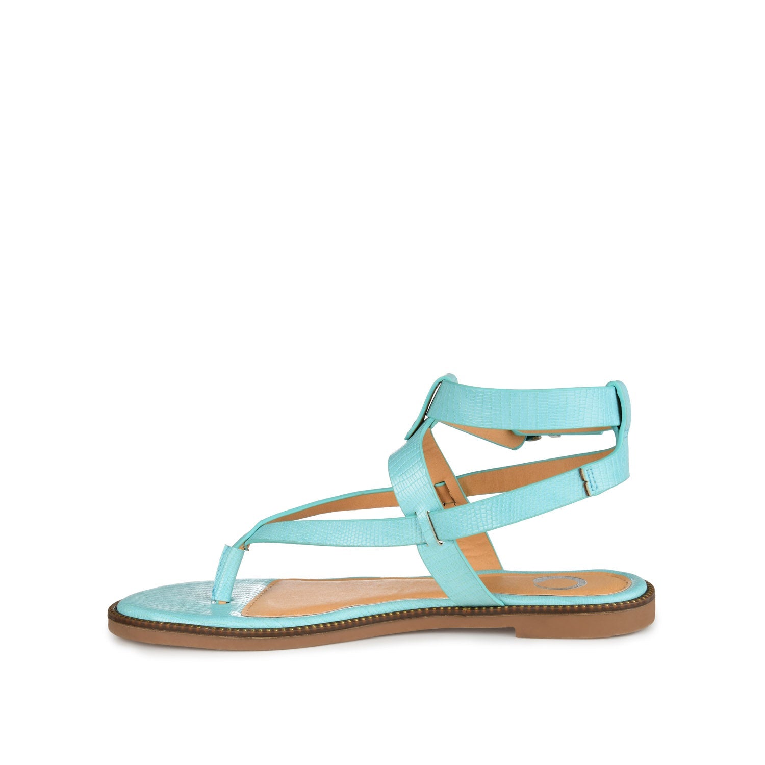 TANGIE MULTI STRAP SANDALS IN VEGAN LEATHER - Blue