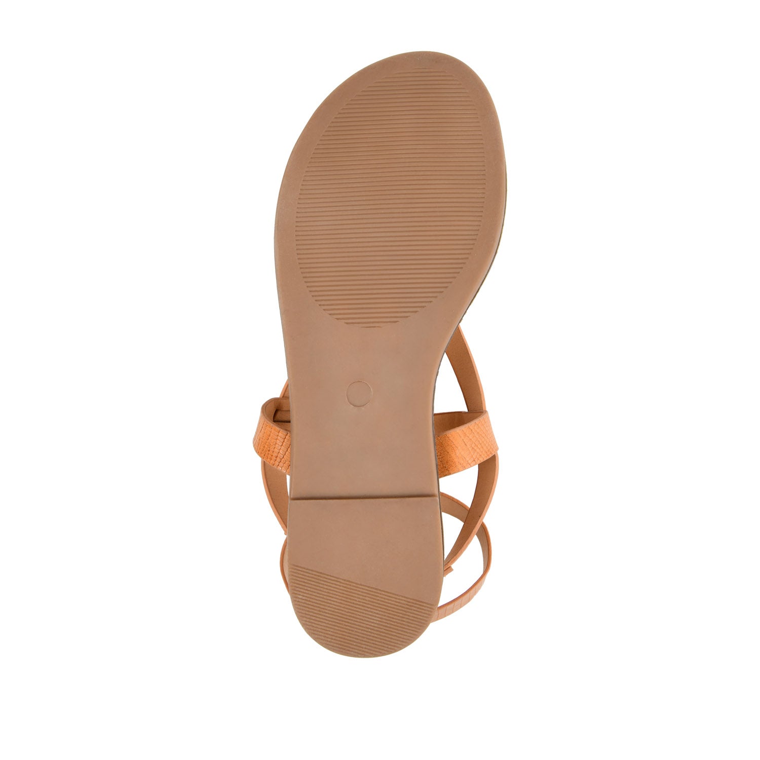 TANGIE MULTI STRAP SANDALS IN VEGAN LEATHER - Tan
