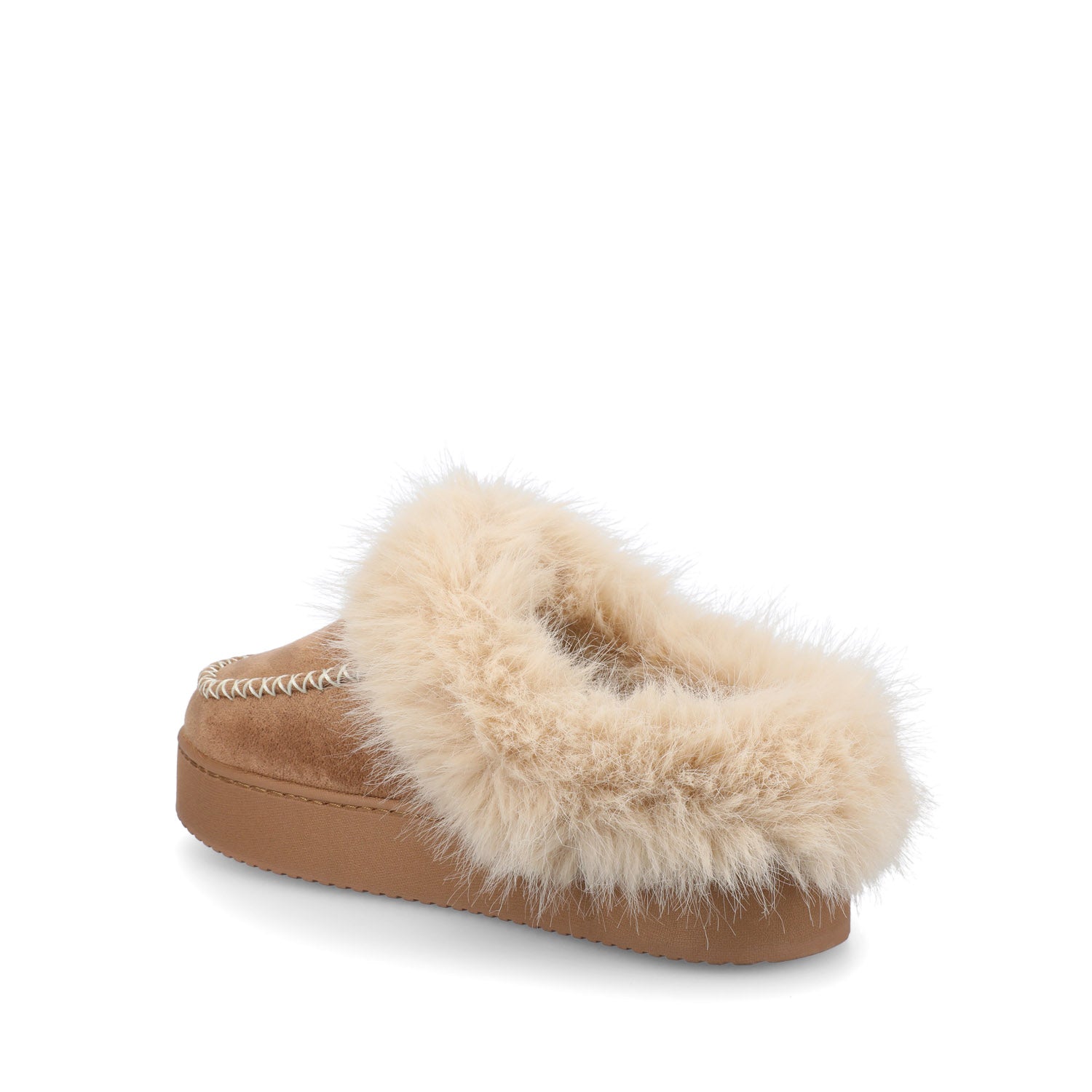 TARAN MULE SLIPPER - Chestnut