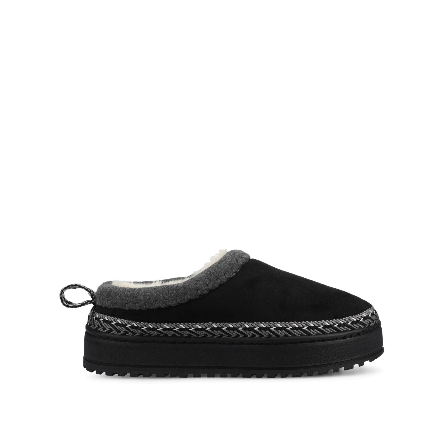 TARIKA MULE SLIPPER - Black