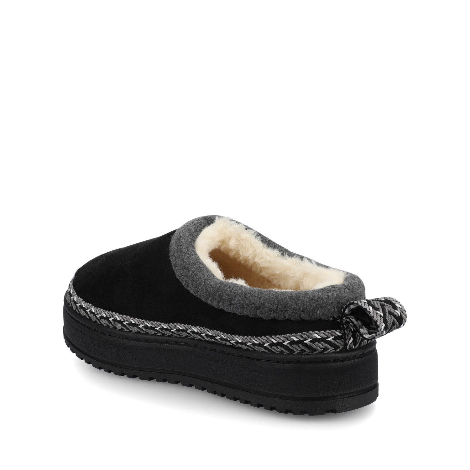 TARIKA MULE SLIPPER - Black