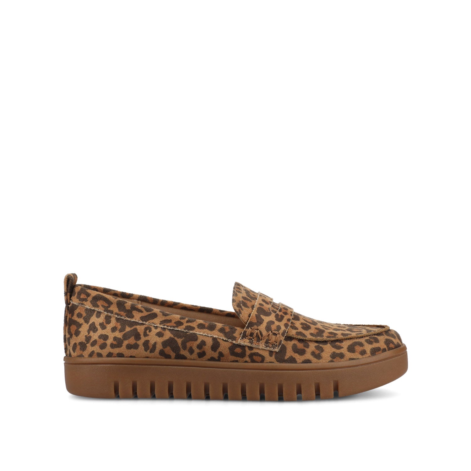 TAYLA PENNY LOAFER - Leopard Camel